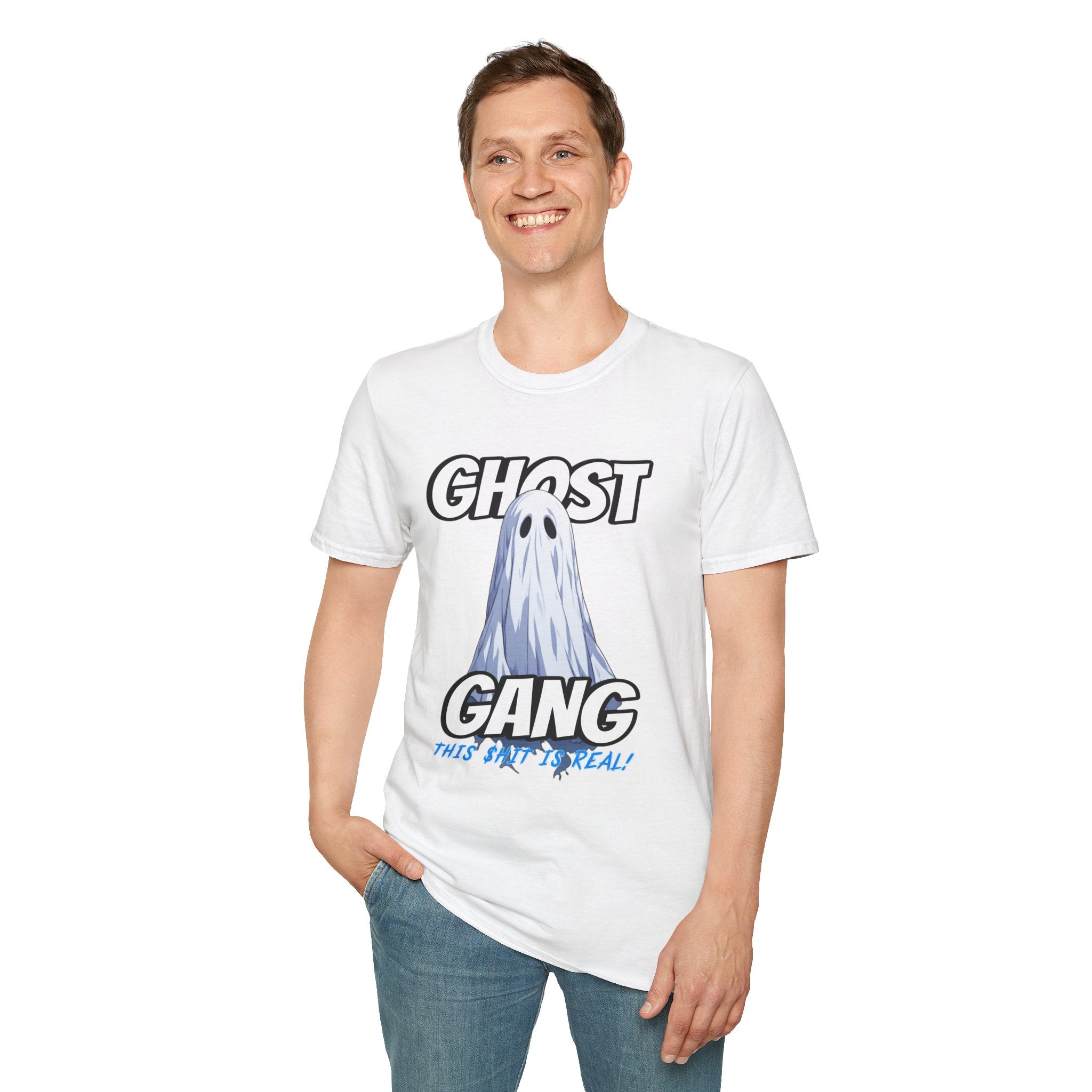 "GHOST GANG" This $hit Is Real Paranormal Graphic Tee