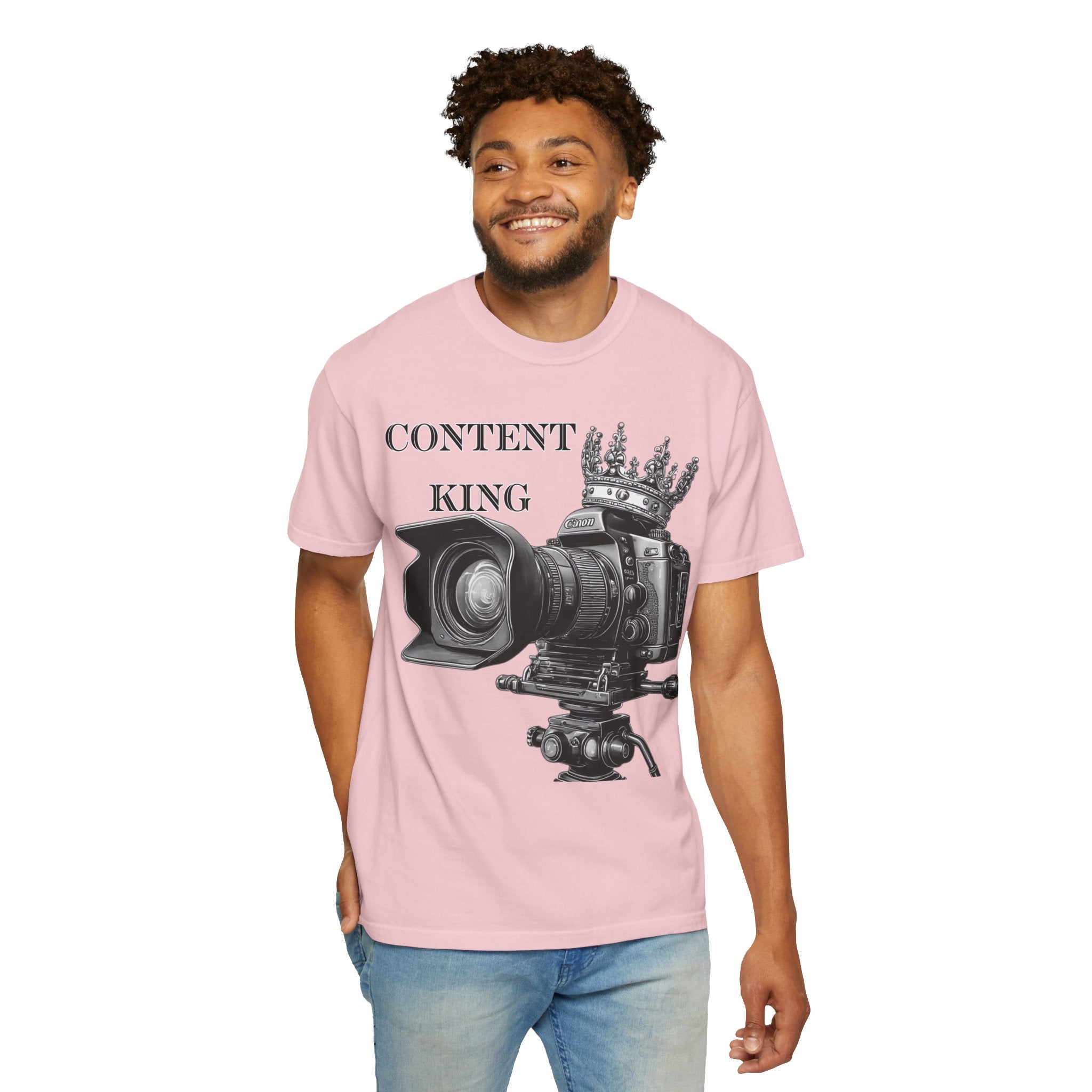 "Content King" Camera Graphic Tee