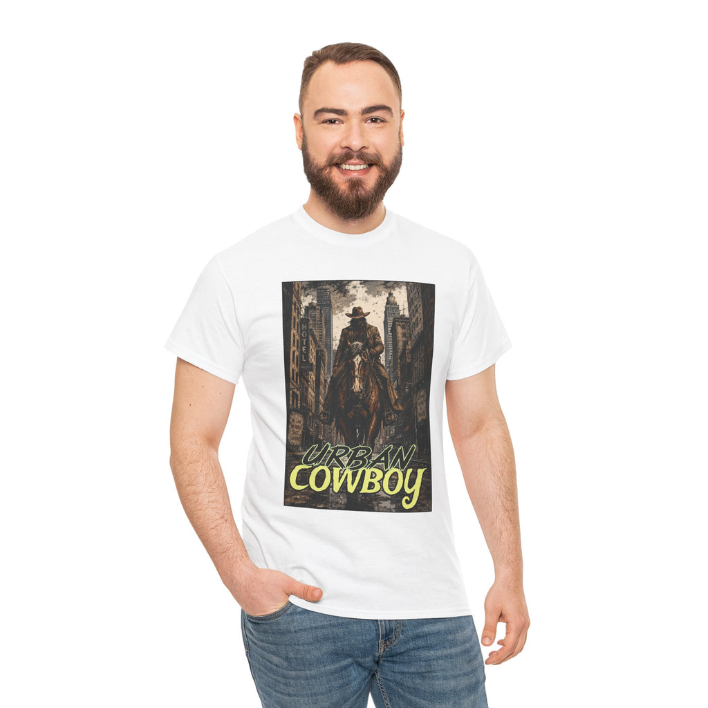 "Urban Cowboy" Retro City Cowboy Graphic Tee