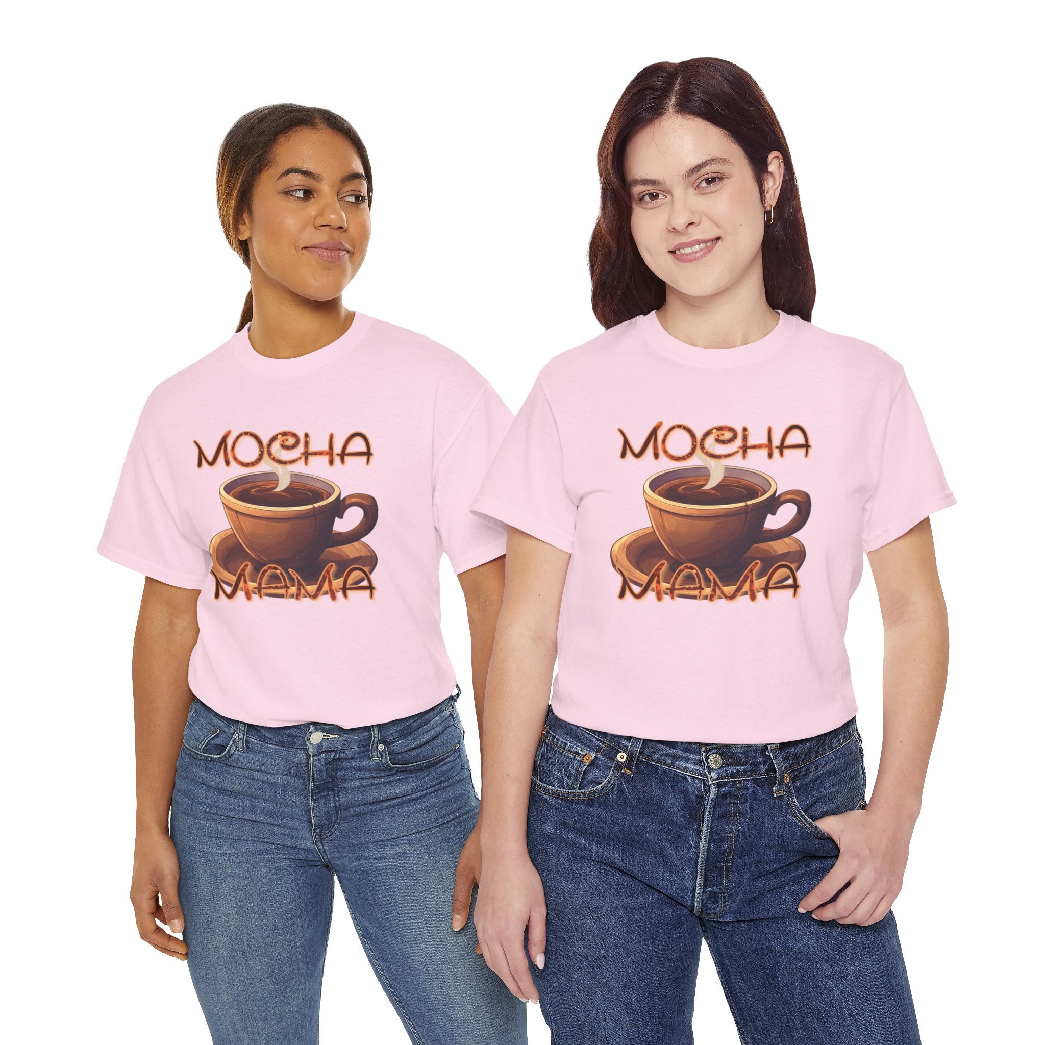 "Mocha Mama" — Coffee Lover Graphic Tee