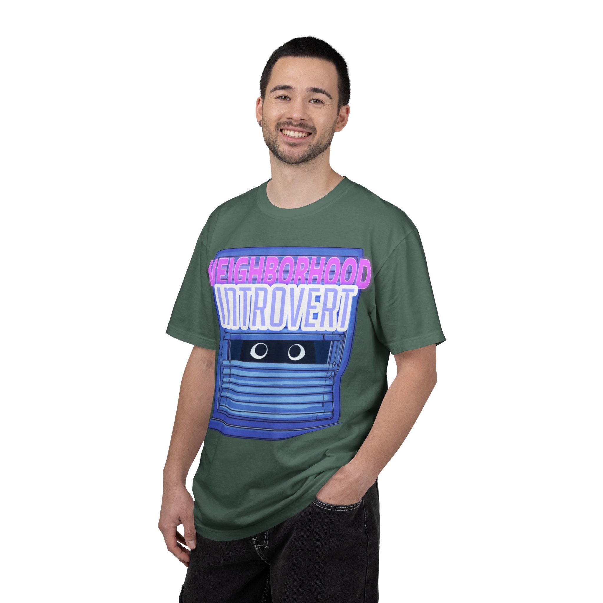 "Neighborhood Introvert" Graphic Tee V2