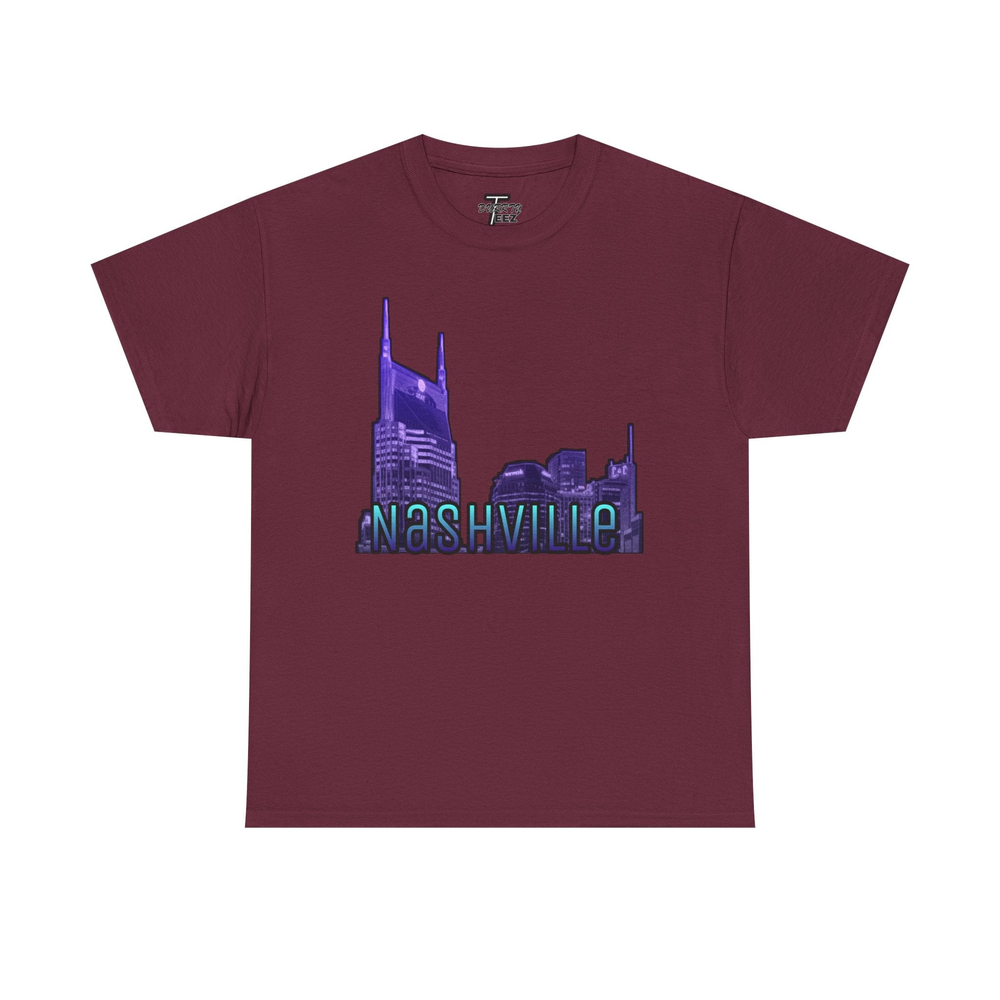 "Nashville Skyline" - Nashville Tennessee Graphic Tee