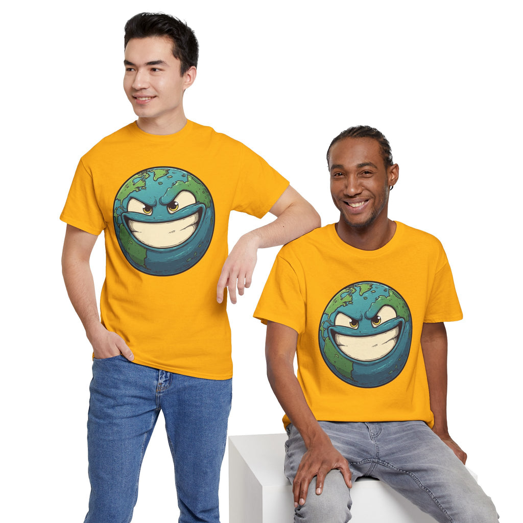 "Smirking Earth" Graphic Tee