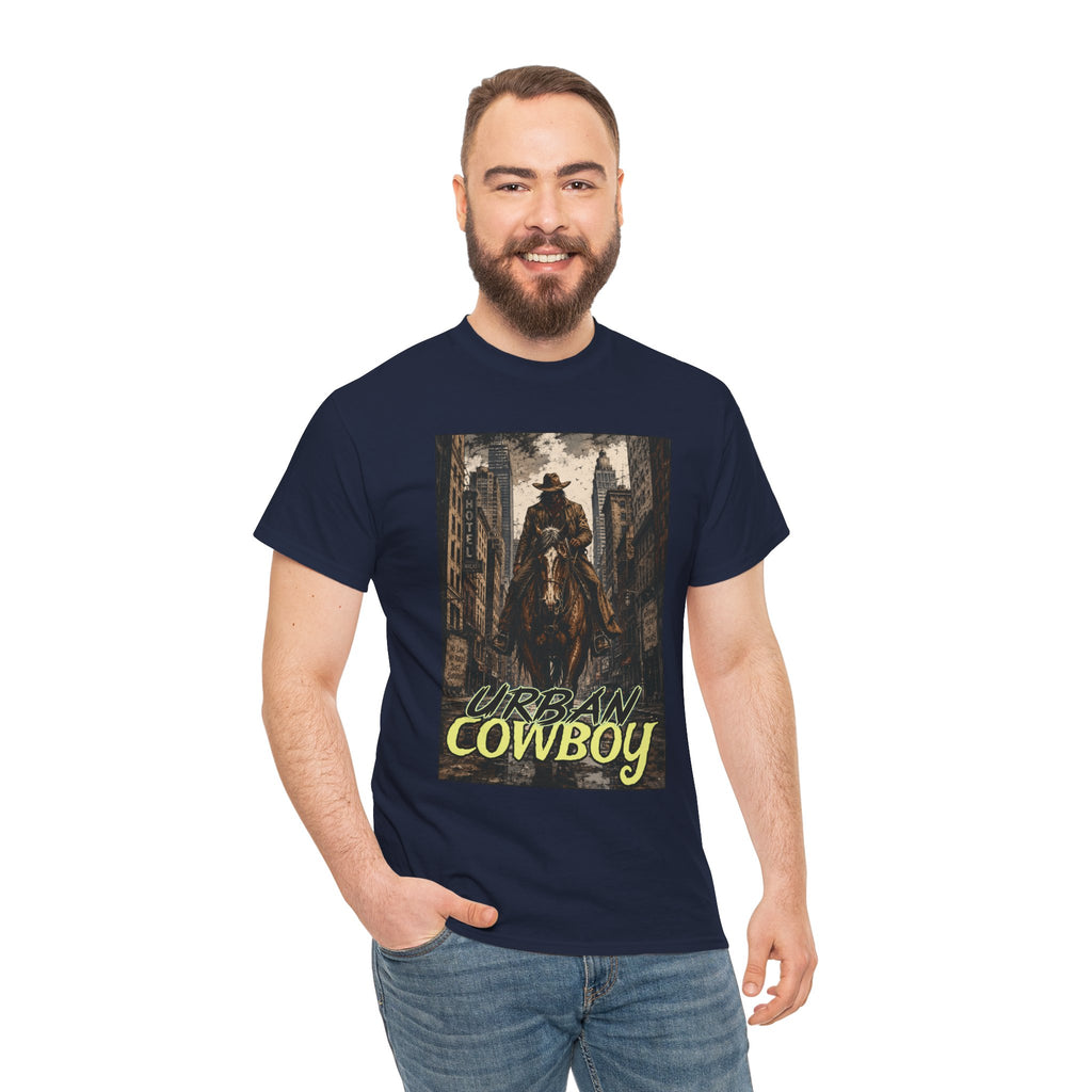"Urban Cowboy" Retro City Cowboy Graphic Tee