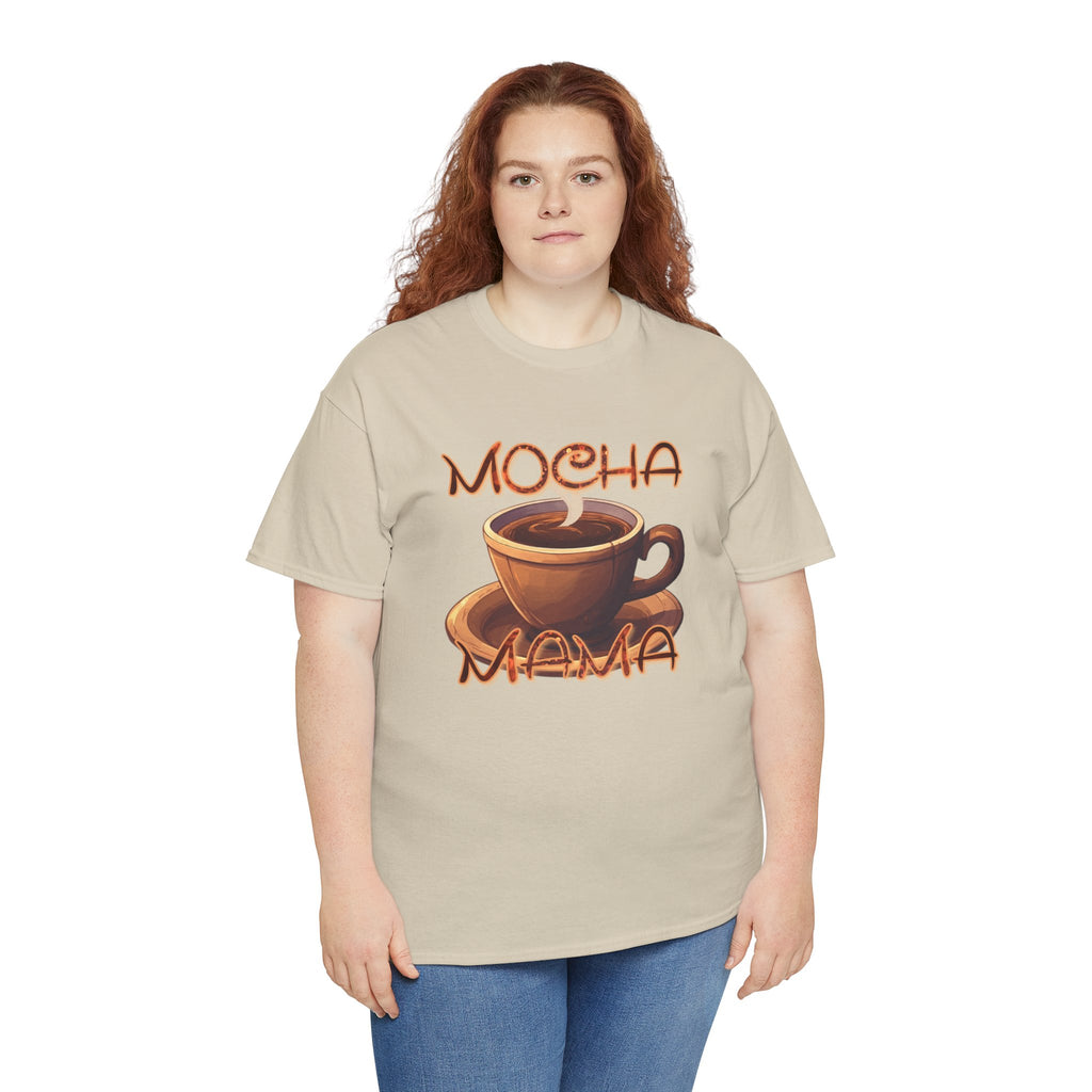 "Mocha Mama" — Coffee Lover Graphic Tee