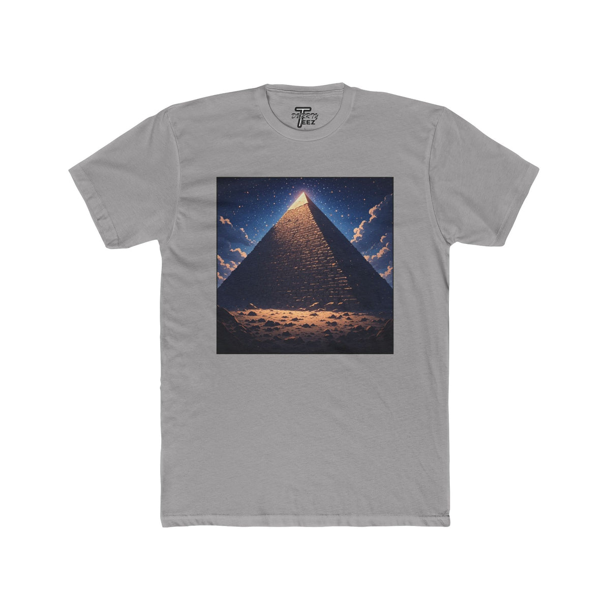 "Beautiful History" Pyramid At Night Graphic Tee