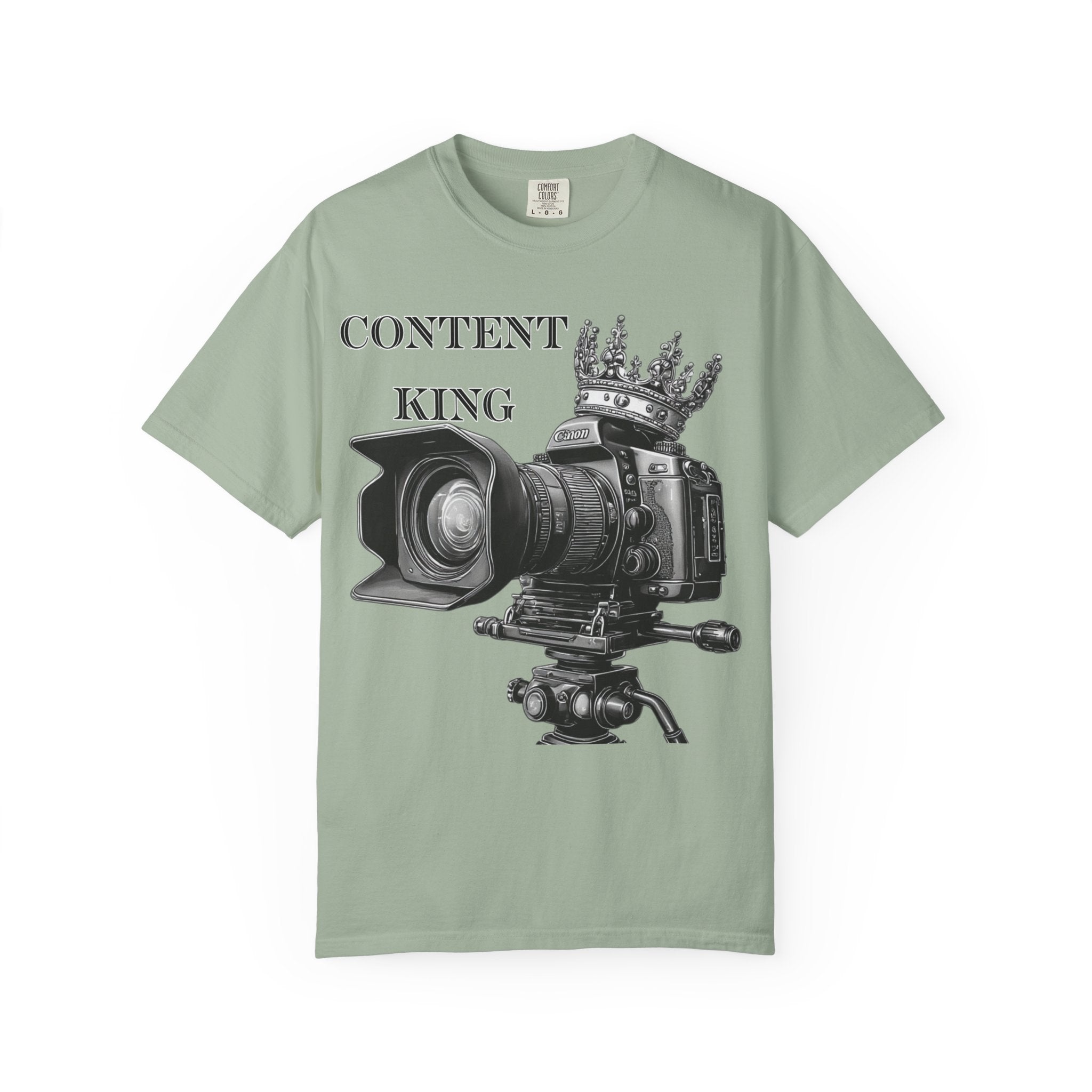 "Content King" Camera Graphic Tee