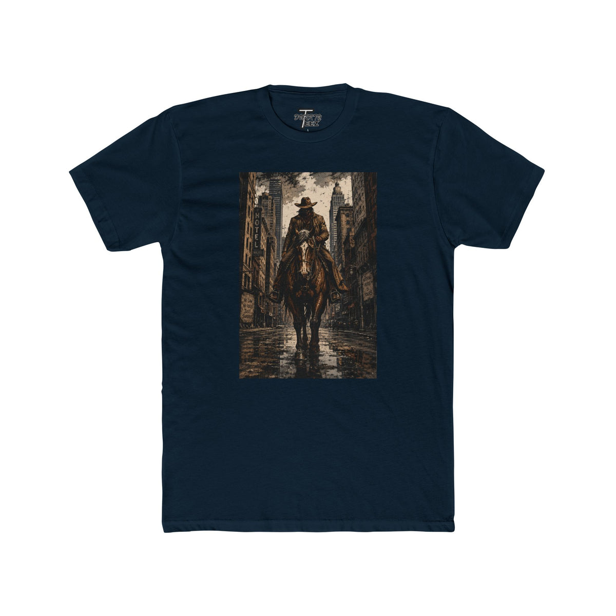 "Urban Cowboy" (No Words) Vintage Western Cowboy City Graphic Tee