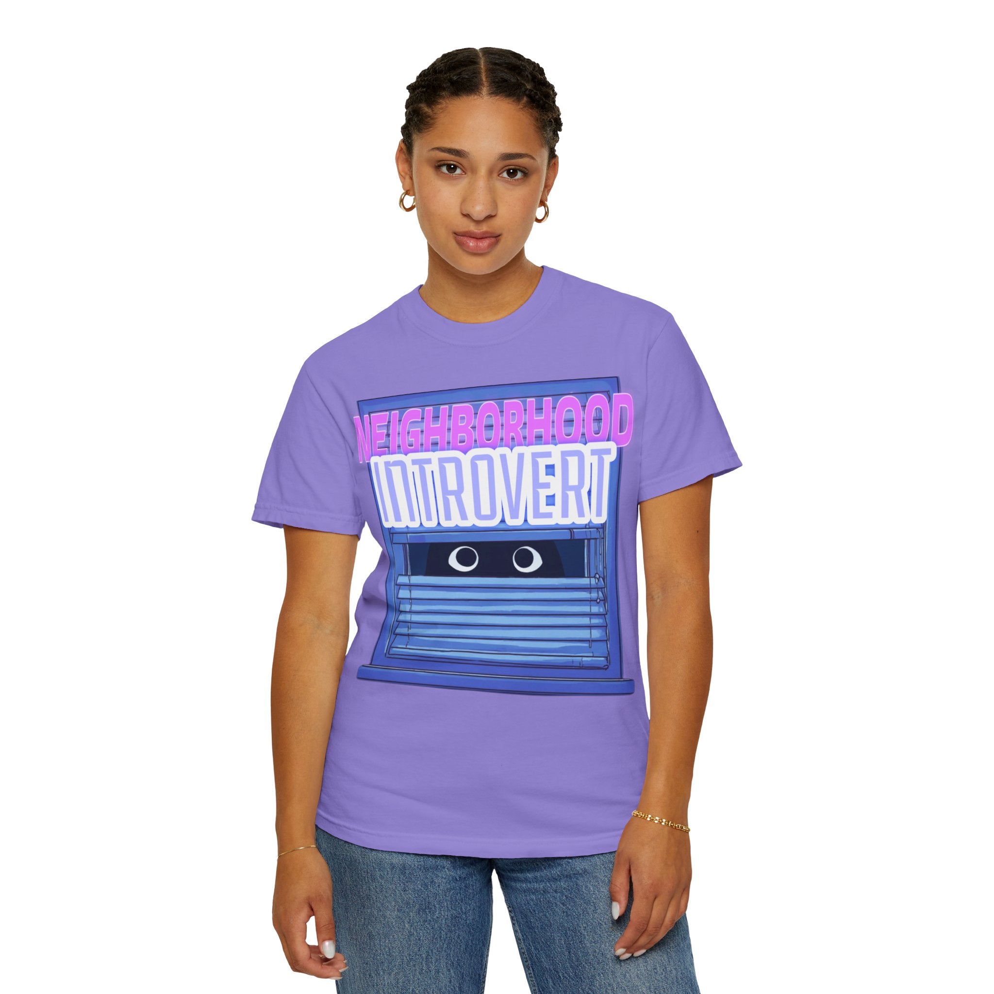 "Neighborhood Introvert" Graphic Tee V2