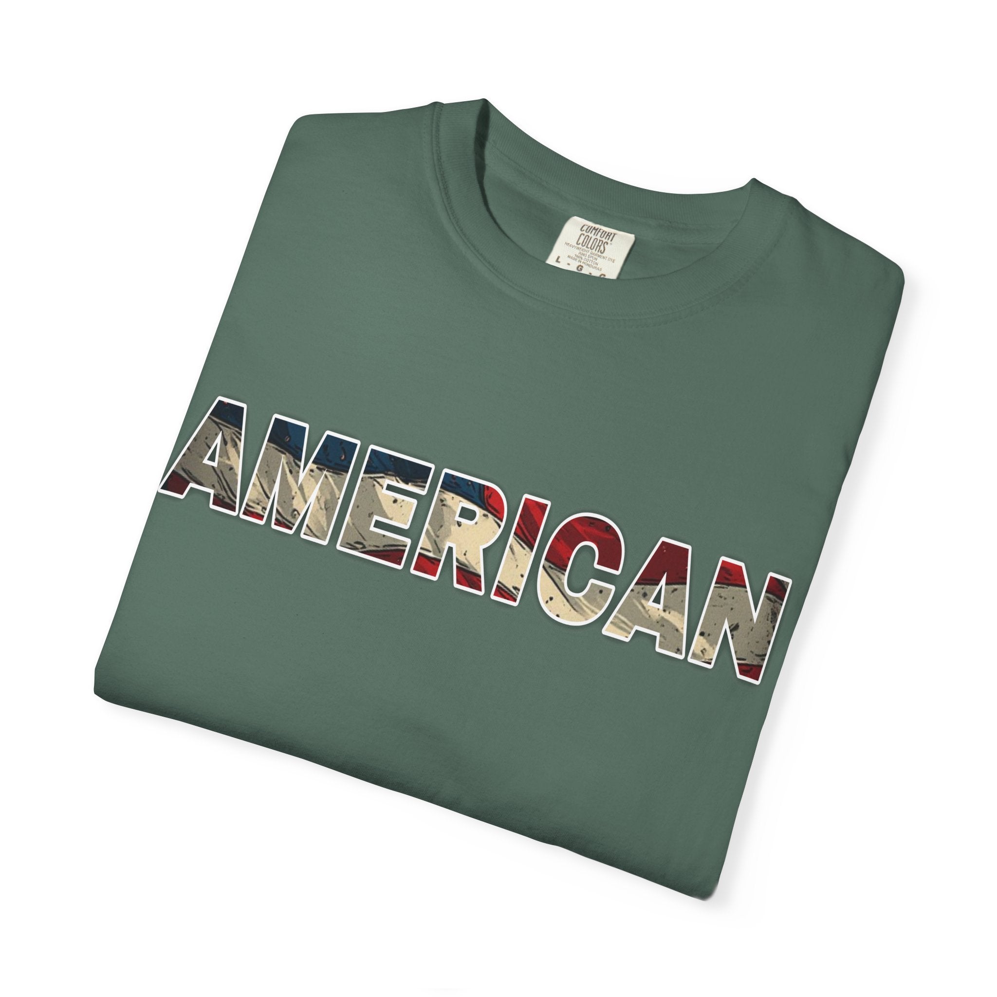'AMERICAN' Patriotic Graphic Tee