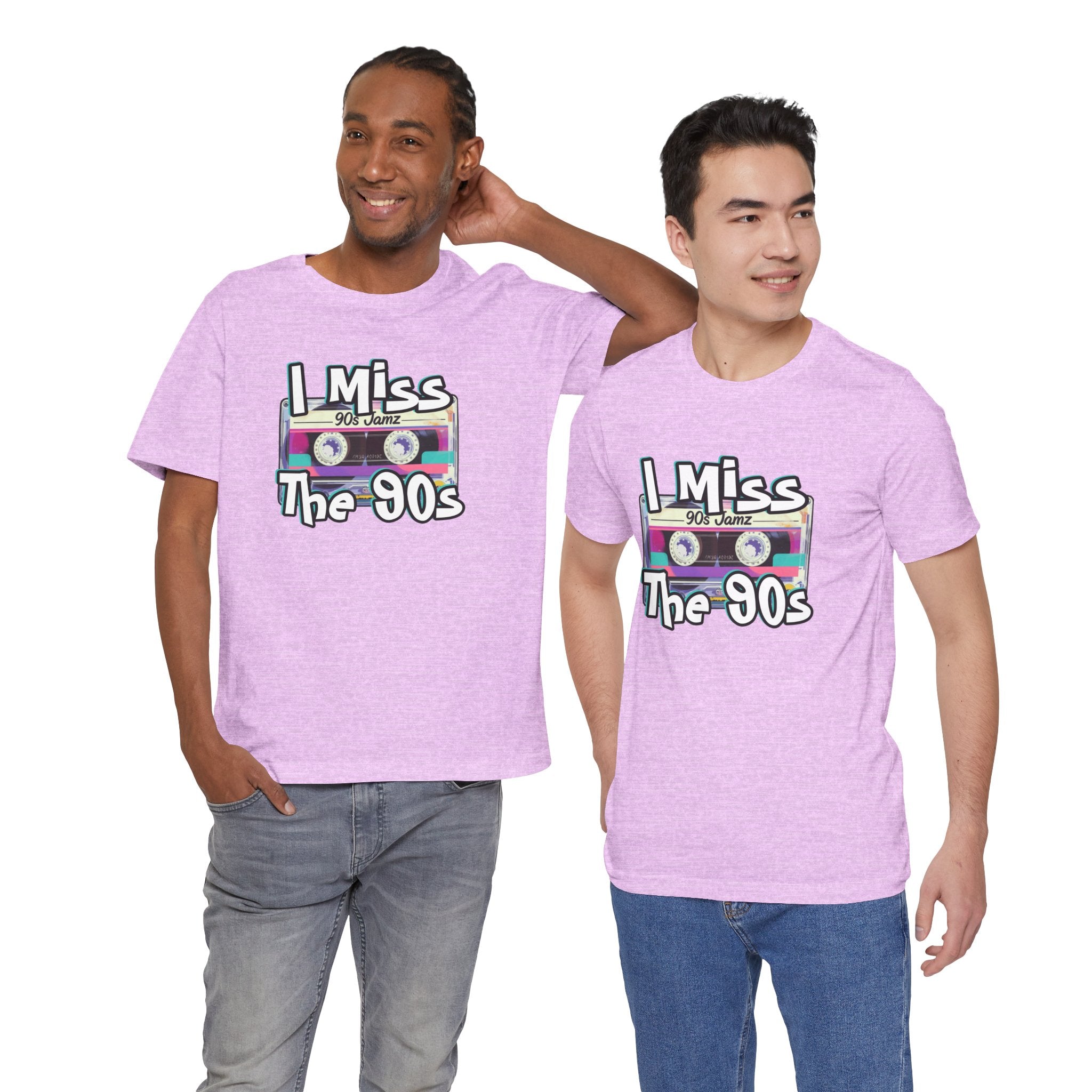 "I Miss The 90s" Retro Cassette Nostalgia Graphic Tee