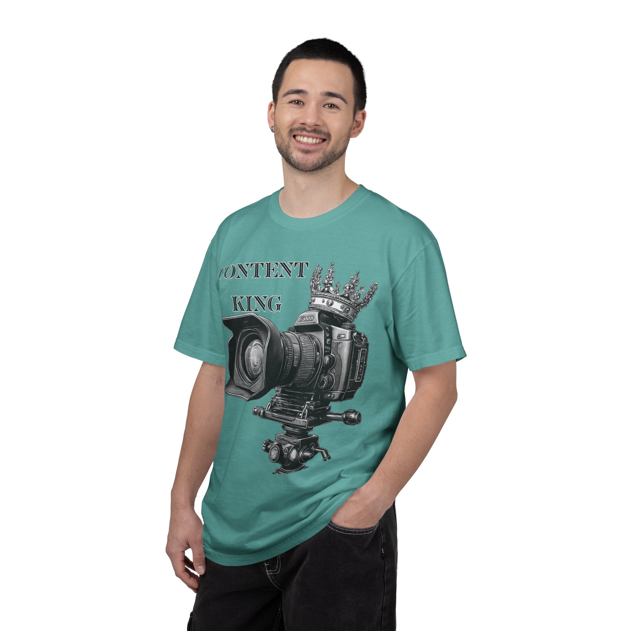 "Content King" Camera Graphic Tee