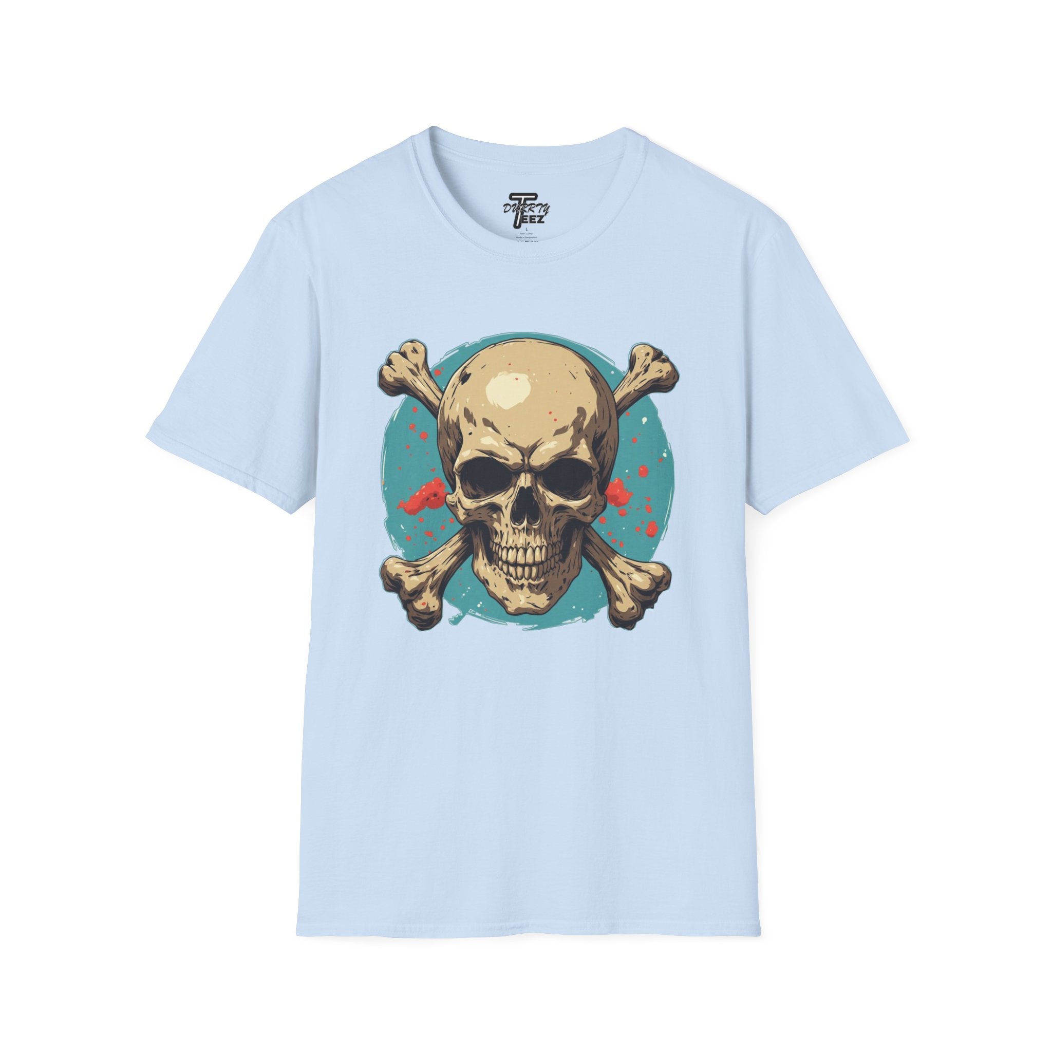 "Skull & Crossbones" Retro Pirate Skull Graphic Tee