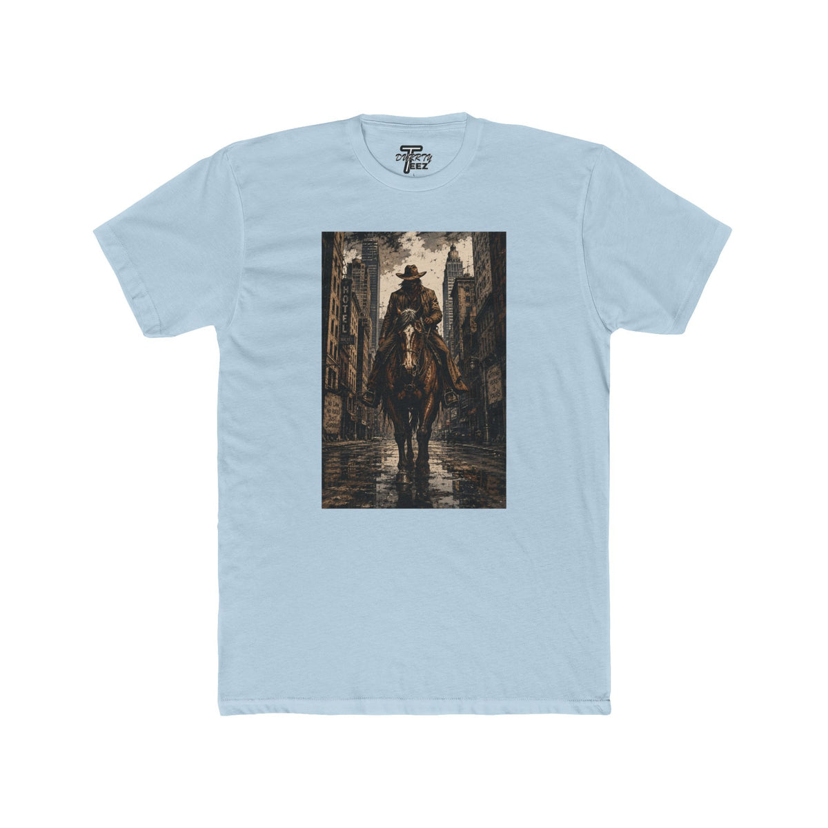 "Urban Cowboy" (No Words) Vintage Western Cowboy City Graphic Tee