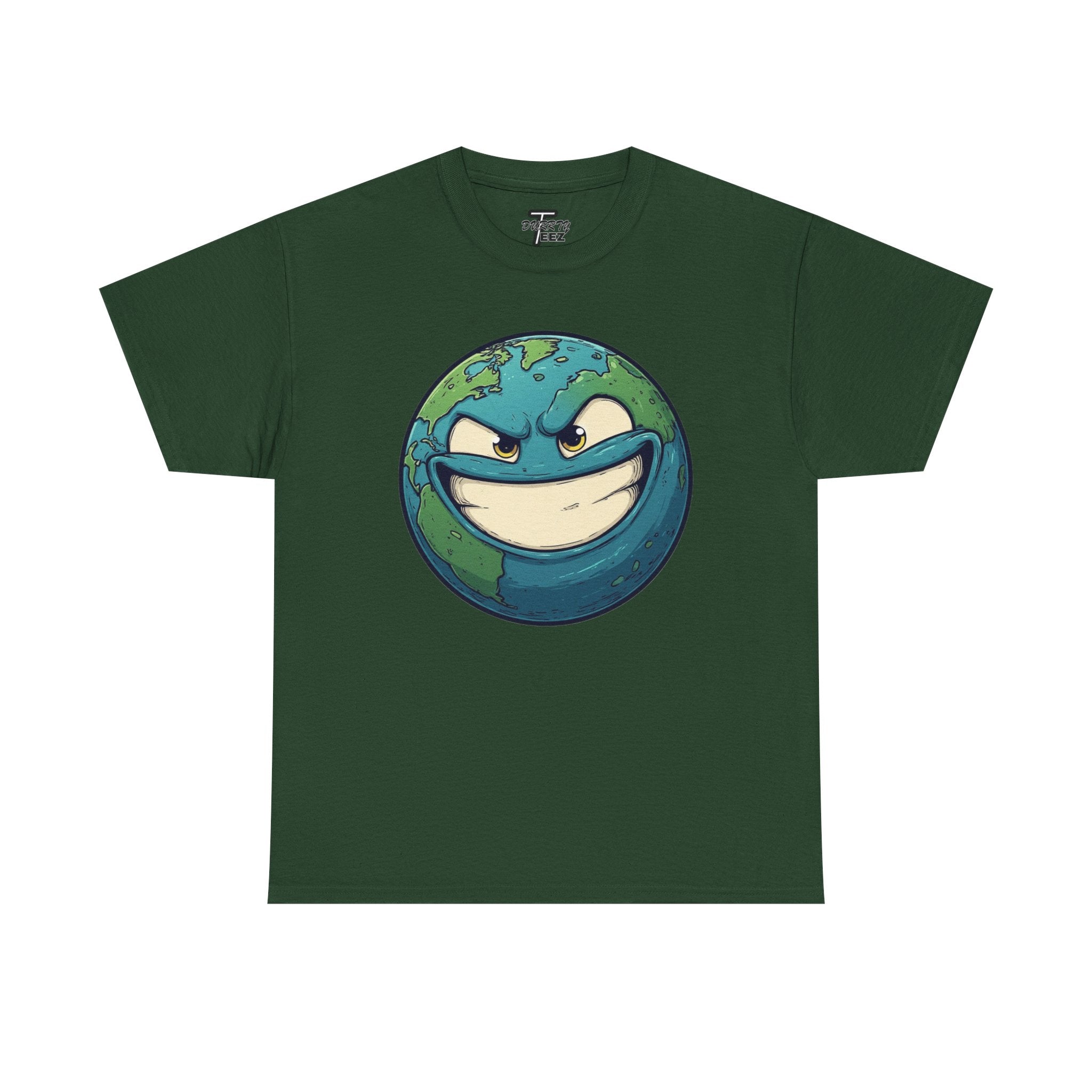 "Smirking Earth" Graphic Tee