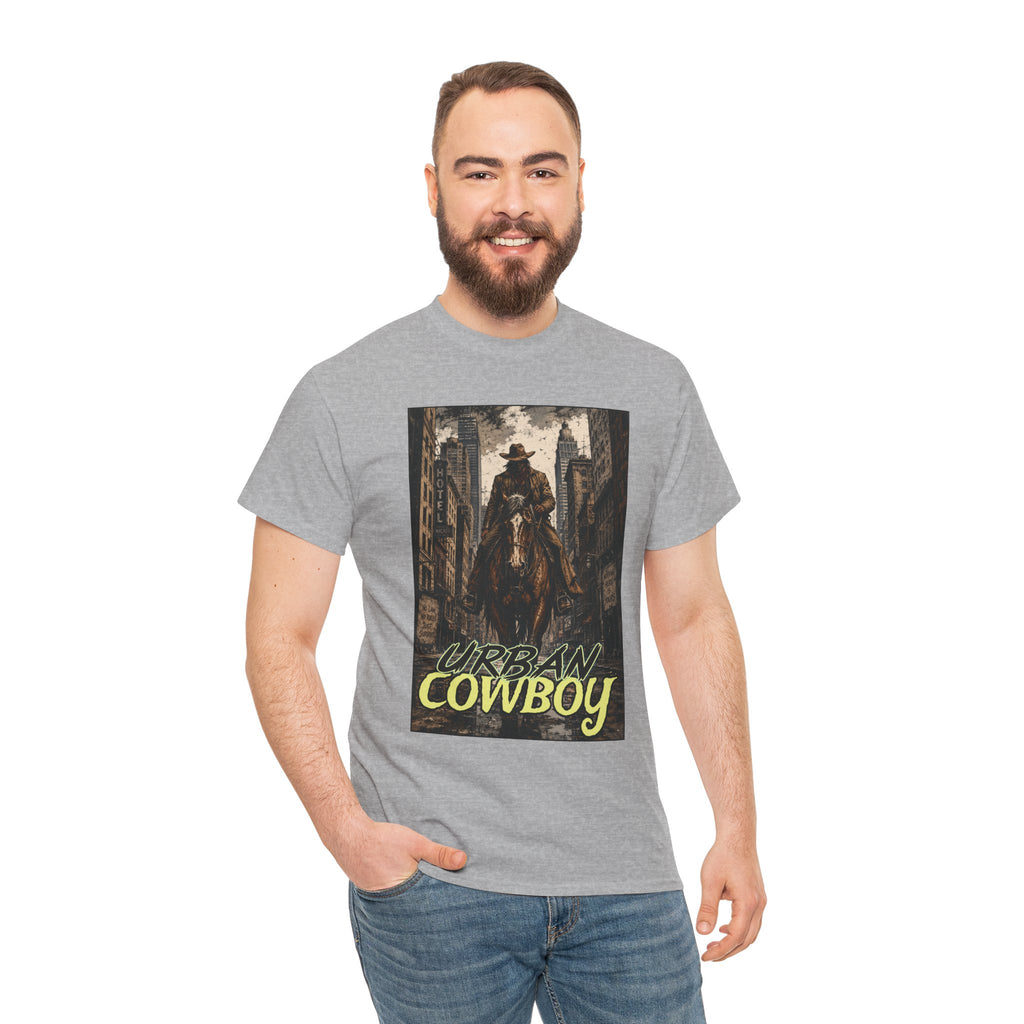 "Urban Cowboy" Retro City Cowboy Graphic Tee