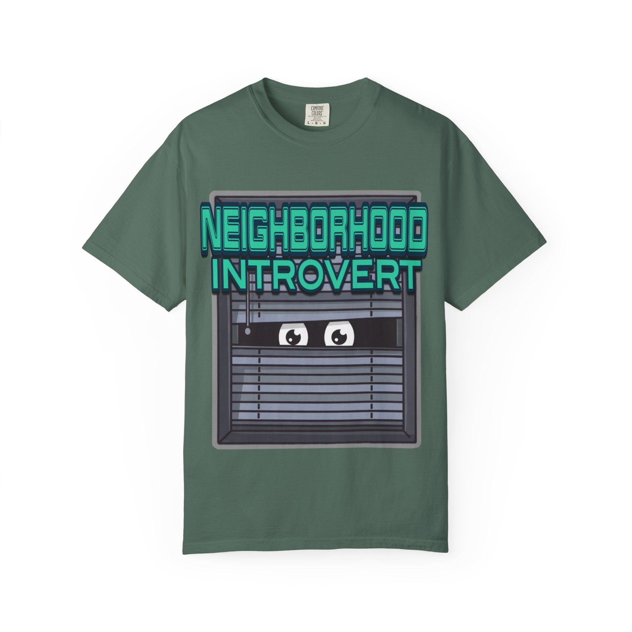 "Neighborhood Introvert" Graphic Tee V1