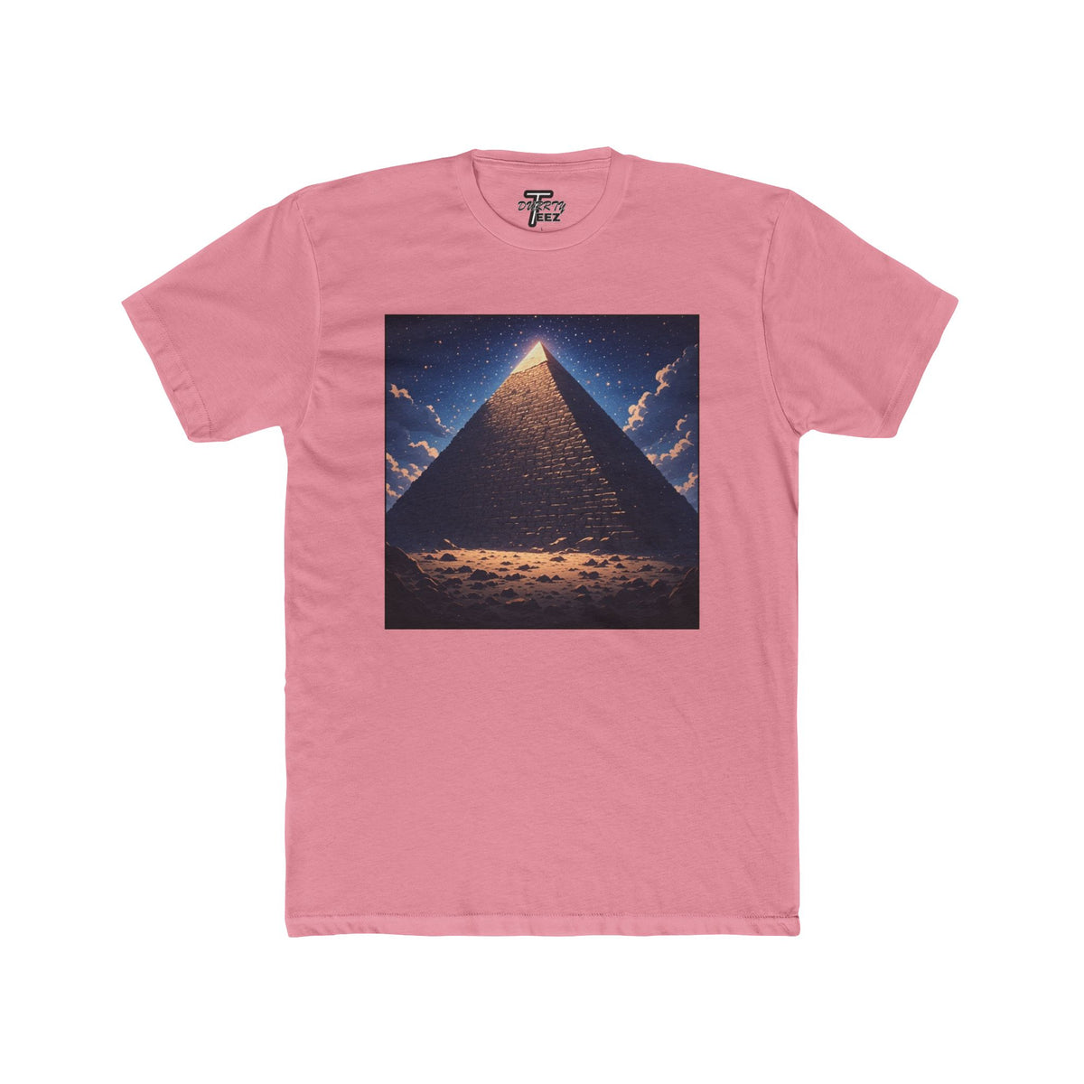 "Beautiful History" Pyramid At Night Graphic Tee