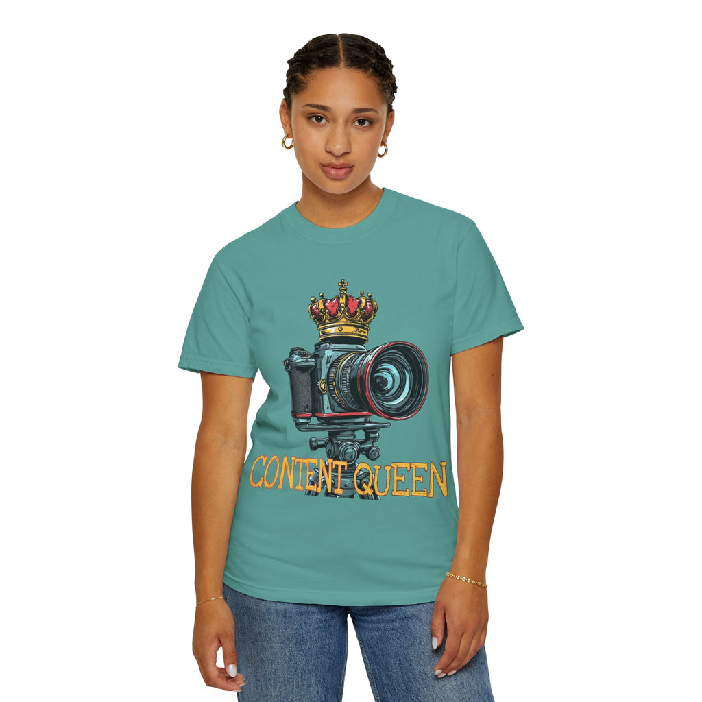"Content Queen" Camera Graphic Tee