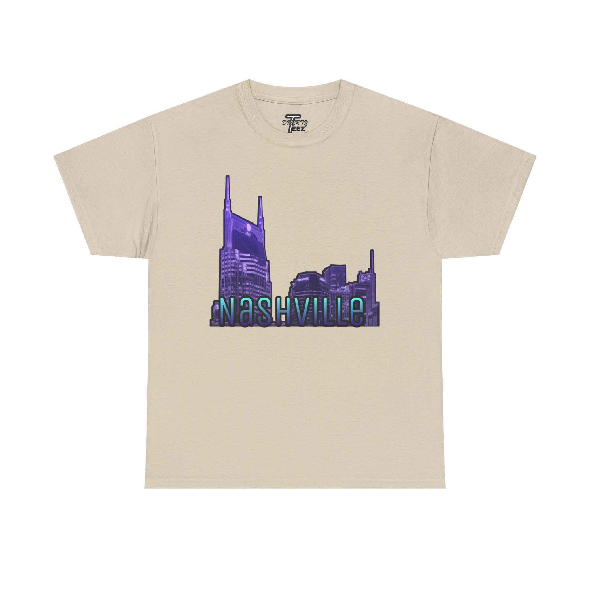 "Nashville Skyline" - Nashville Tennessee Graphic Tee