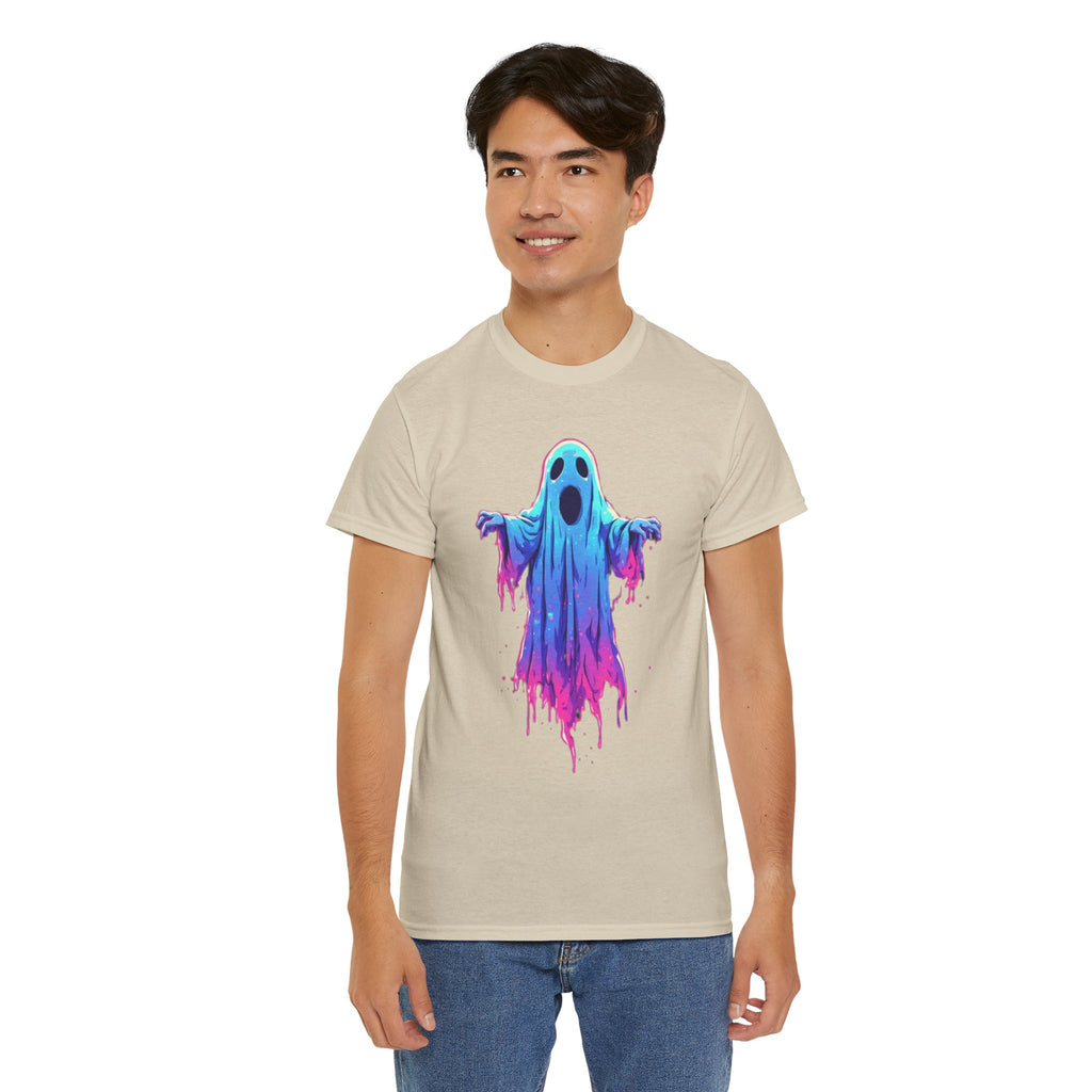 "Ghost Drip" Neon Ghost Graphic Tee