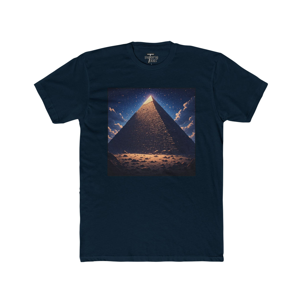 "Beautiful History" Pyramid At Night Graphic Tee