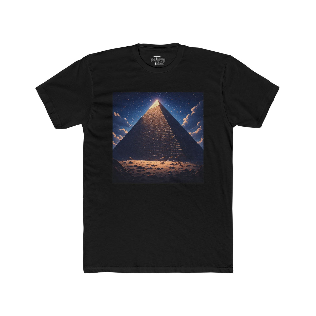 "Beautiful History" Pyramid At Night Graphic Tee