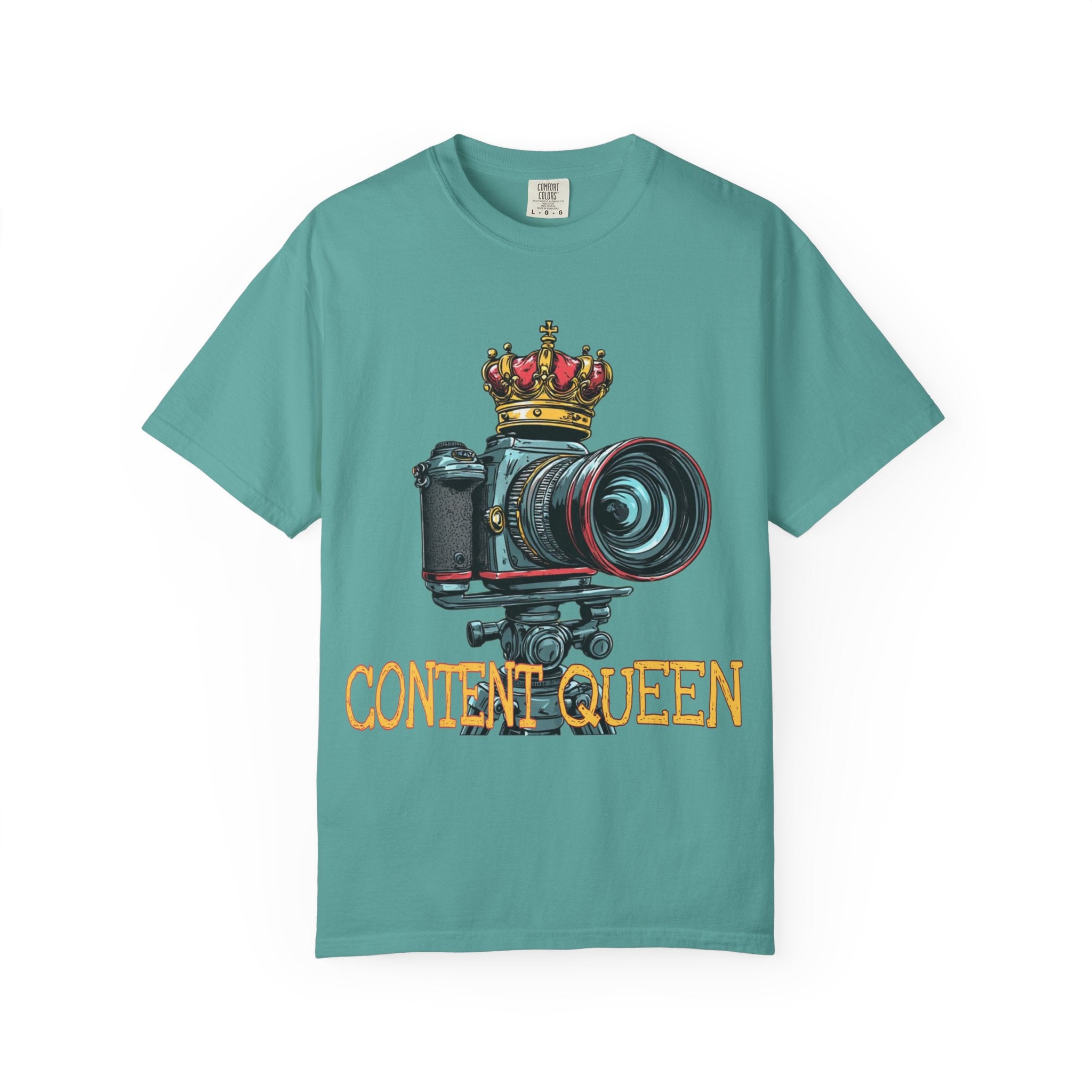 "Content Queen" Camera Graphic Tee