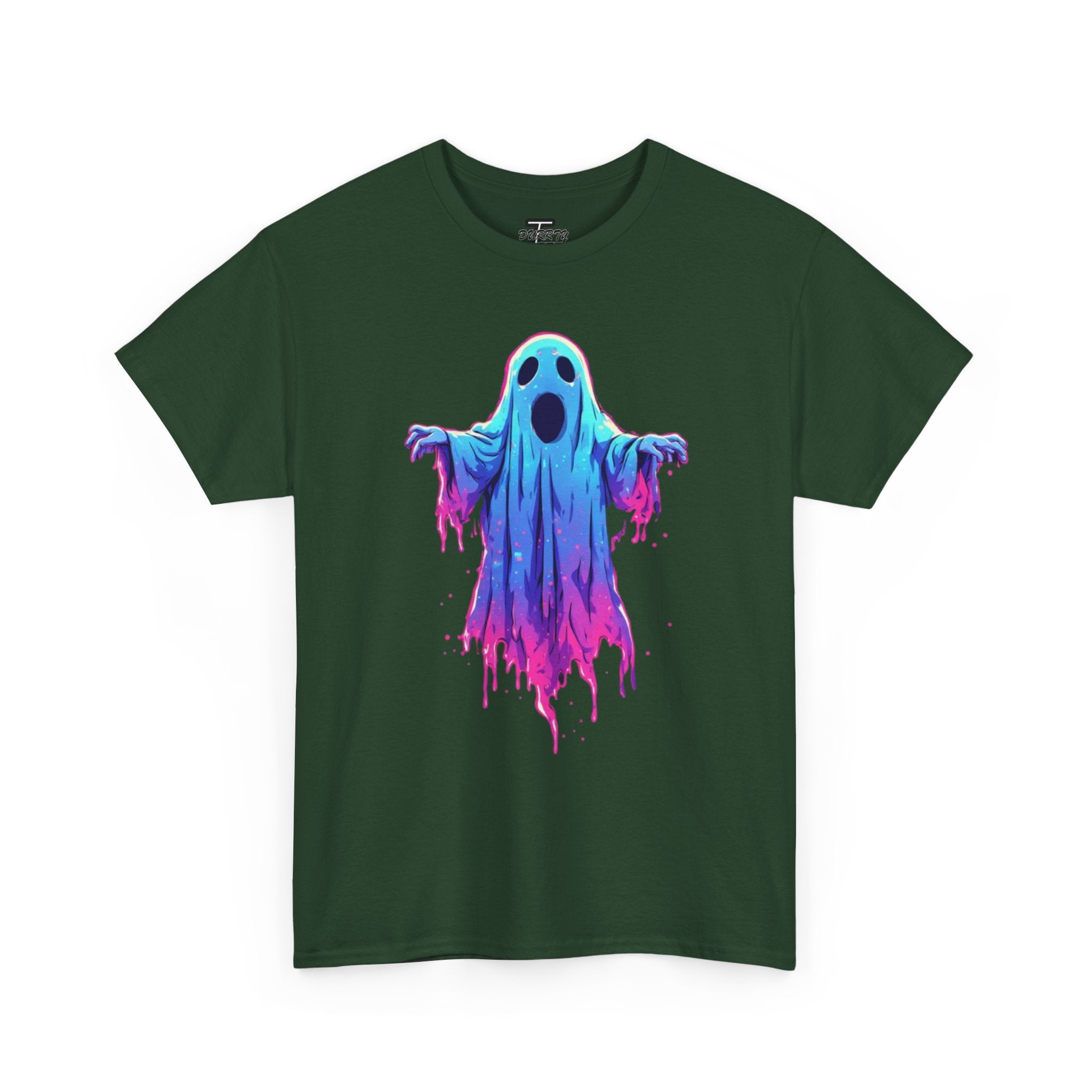 "Ghost Drip" Neon Ghost Graphic Tee