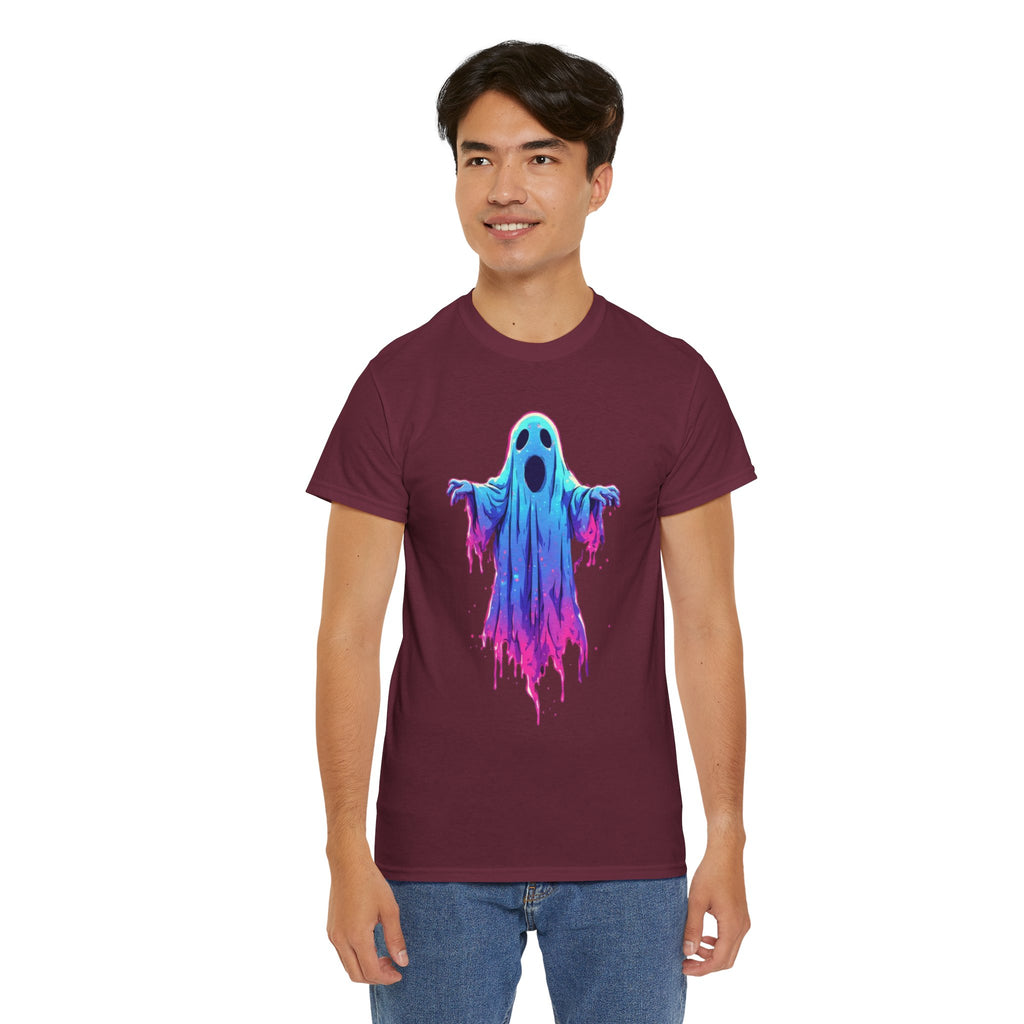 "Ghost Drip" Neon Ghost Graphic Tee