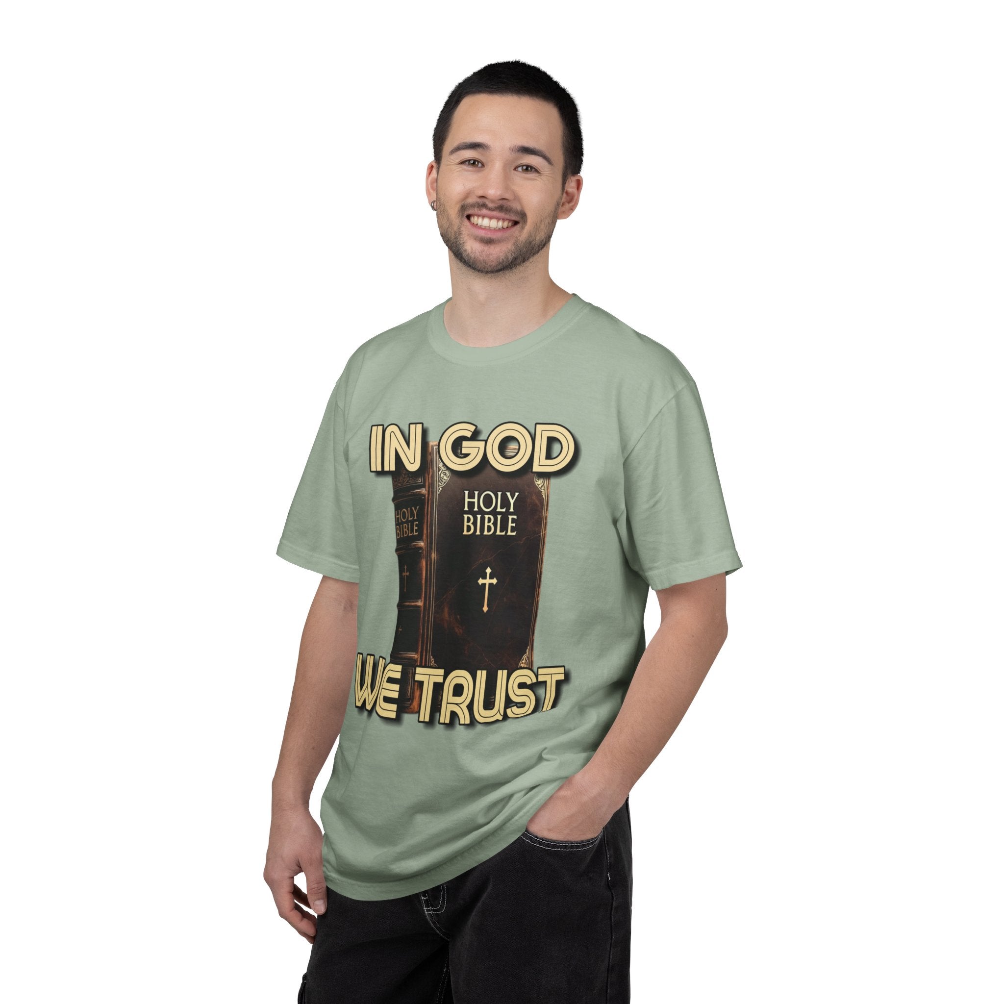 "In God We Trust" Faith Graphic Tee