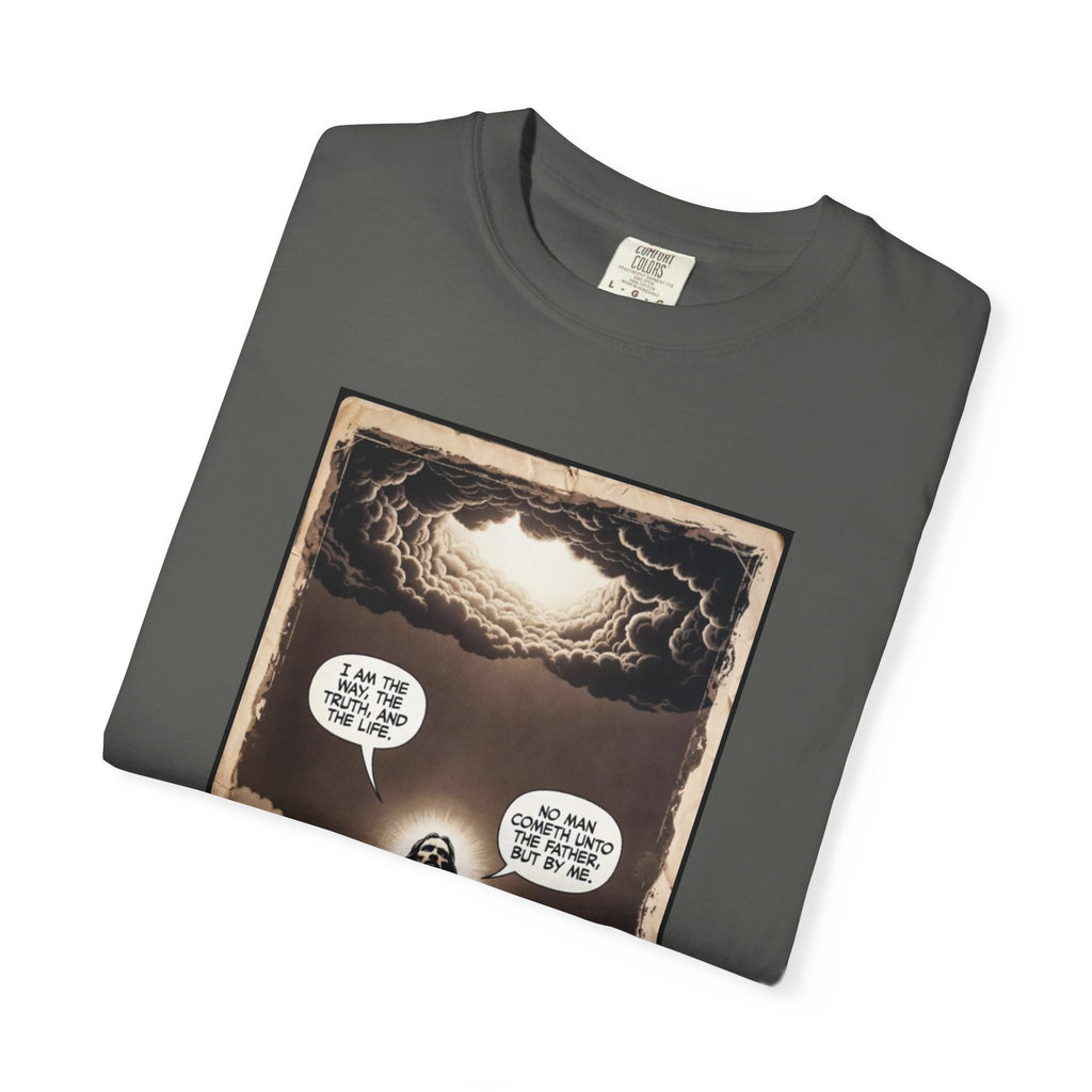 Jesus Comic Panel "I Am The Way" Graphic Tee
