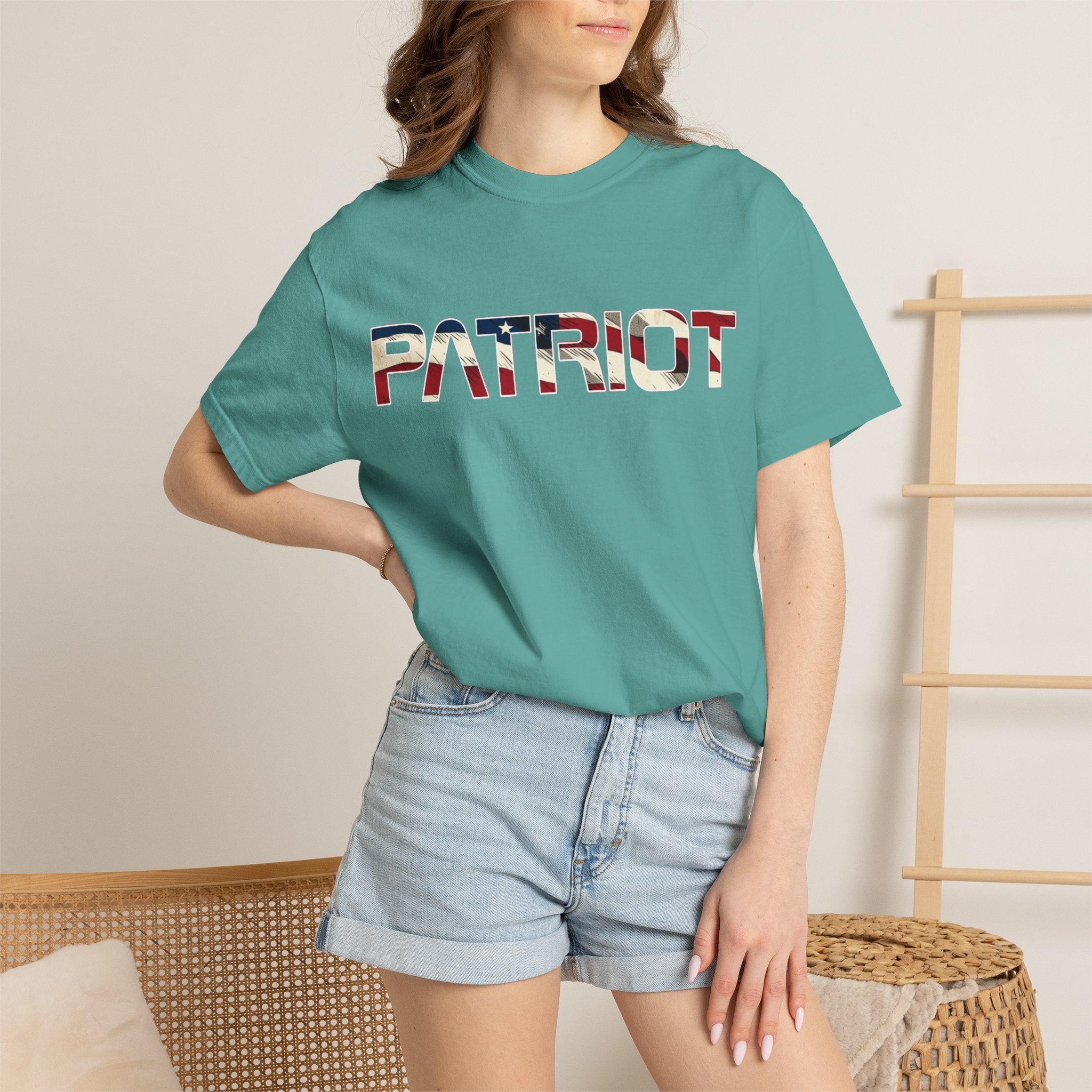 "Patriot" Flag Graphic T-Shirt - V2