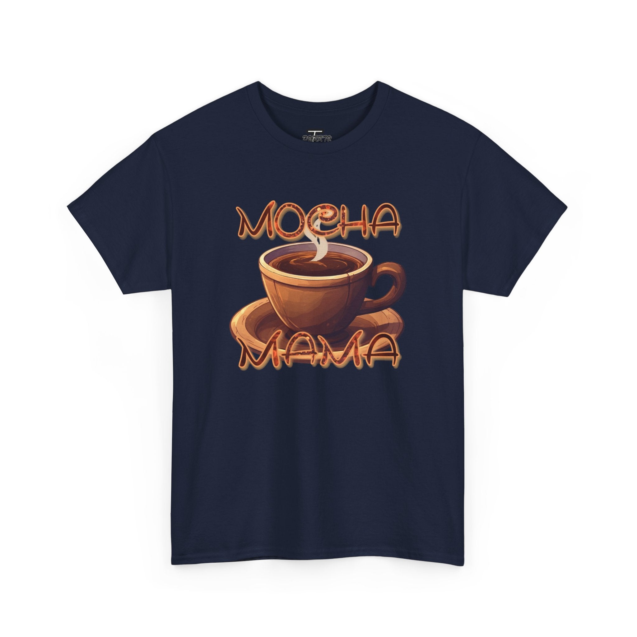 "Mocha Mama" — Coffee Lover Graphic Tee