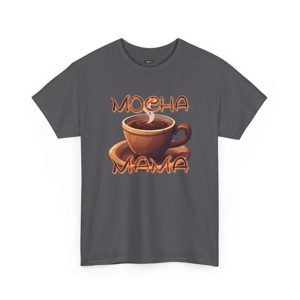 "Mocha Mama" — Coffee Lover Graphic Tee