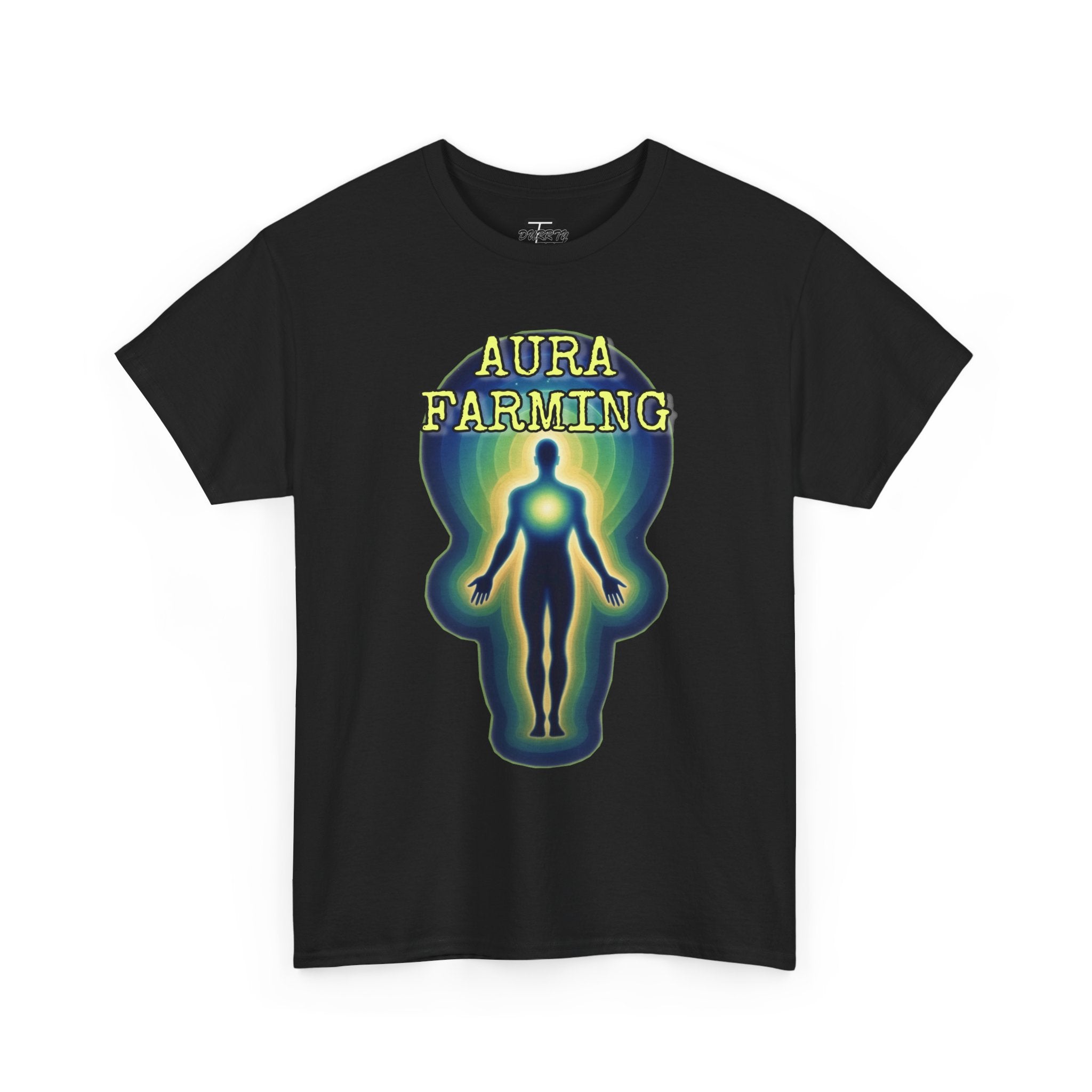 "Aura Farming" — Spiritual Energy Graphic Tee