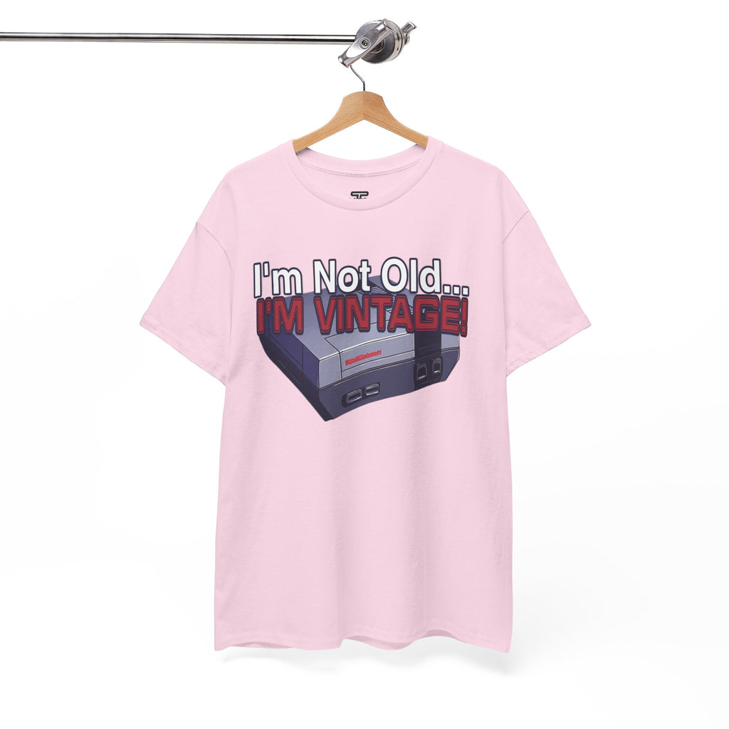 "I'm Not Old... I'm Vintage" Retro Gaming T-Shirt
