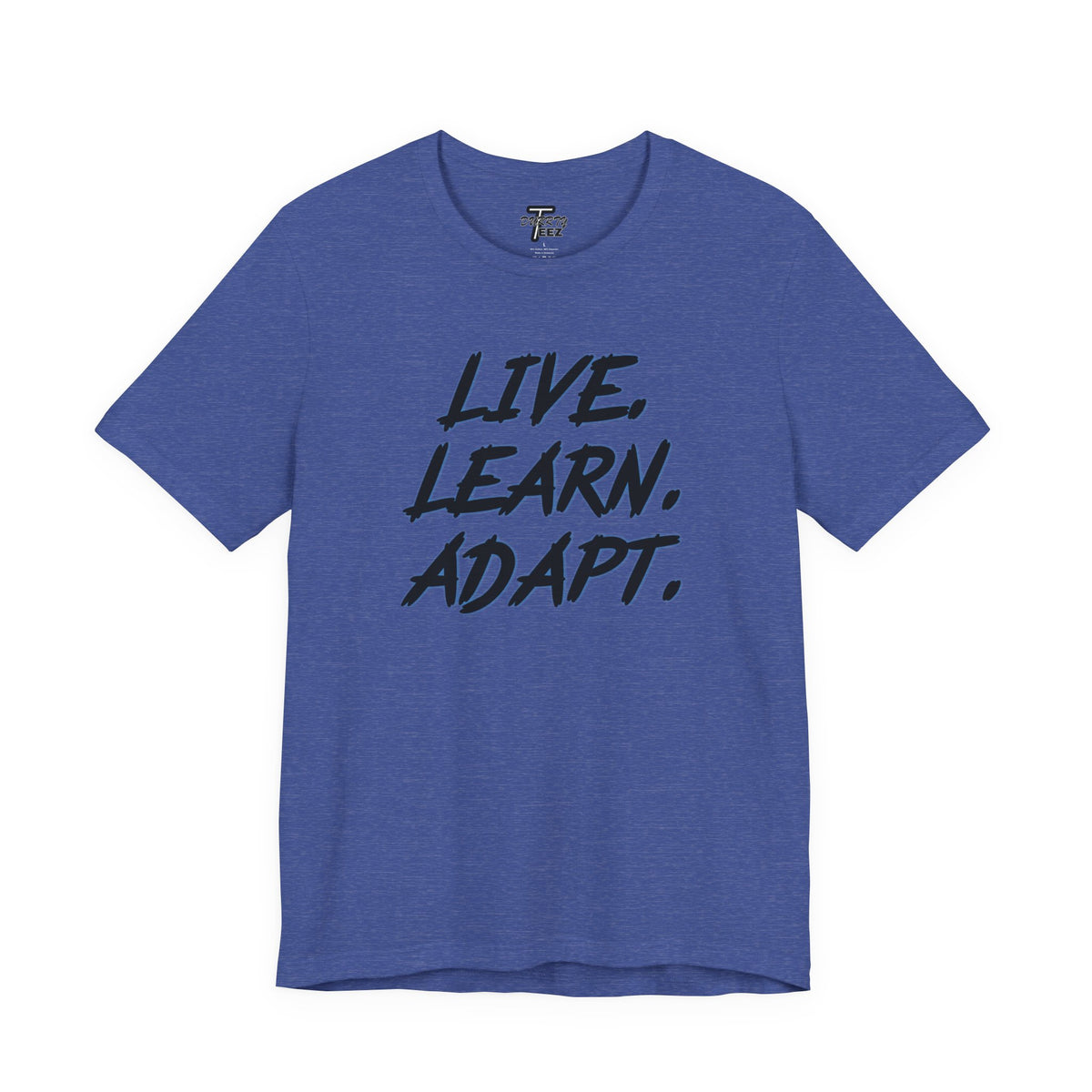 "Live. Learn. Adapt." Inspirational Motivational Graphic Tee