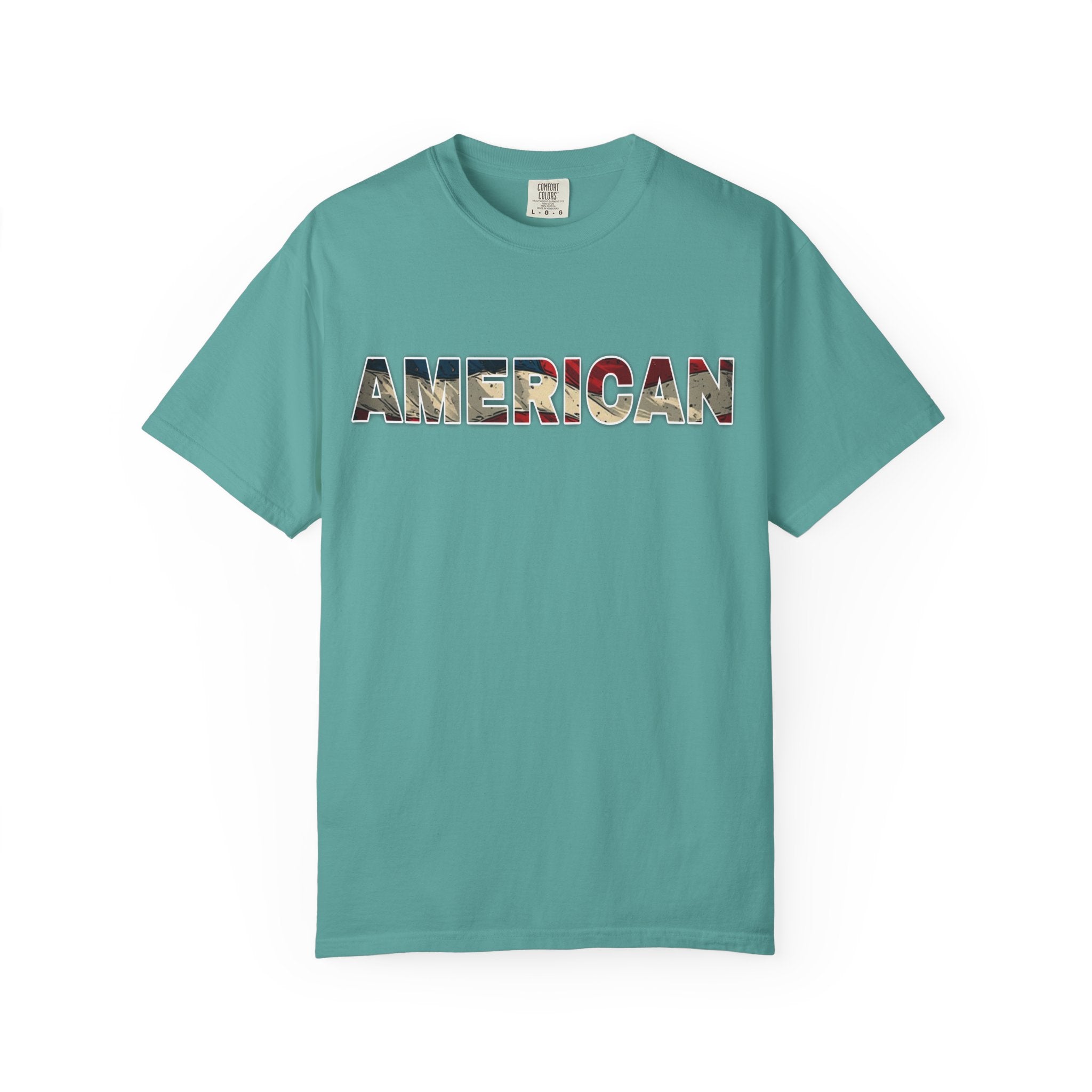 'AMERICAN' Patriotic Graphic Tee