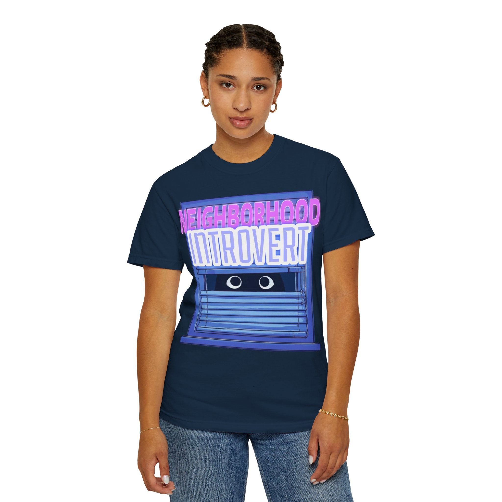 "Neighborhood Introvert" Graphic Tee V2