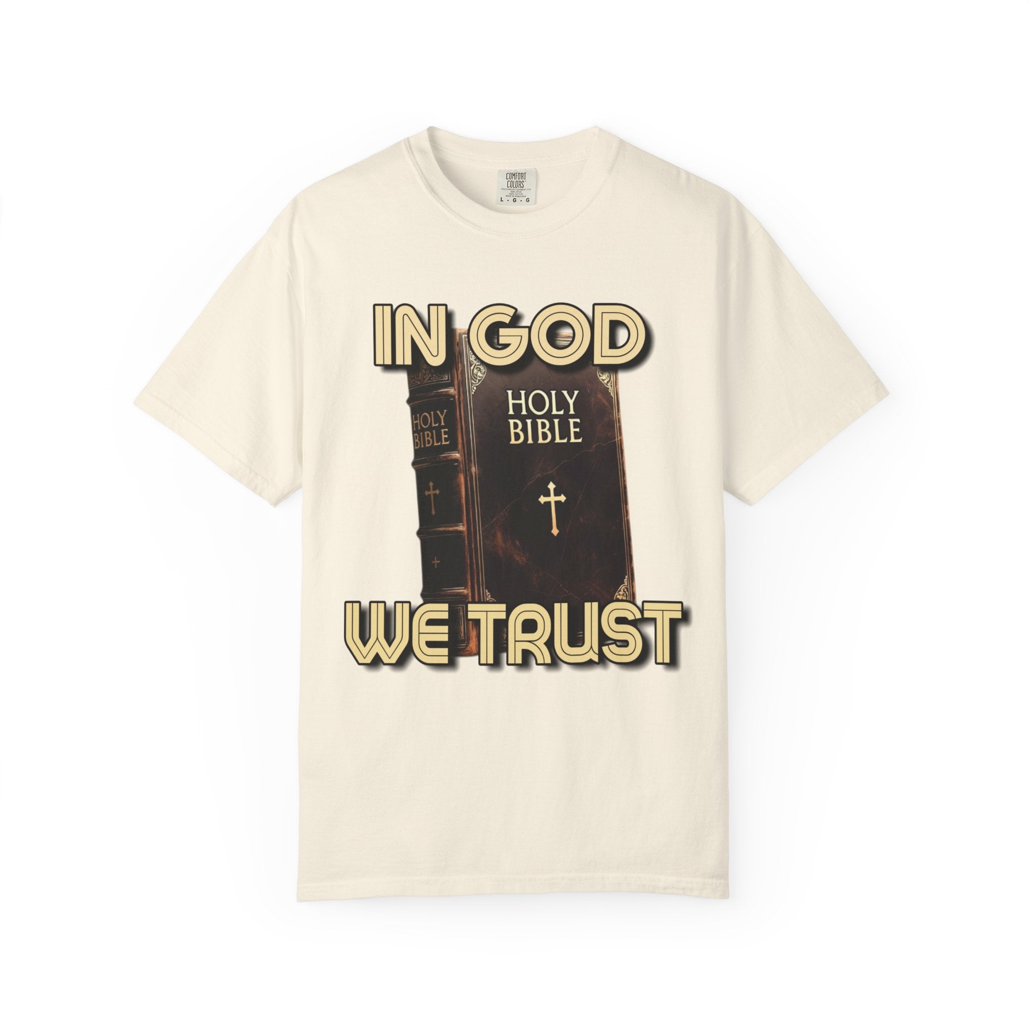 "In God We Trust" Faith Graphic Tee