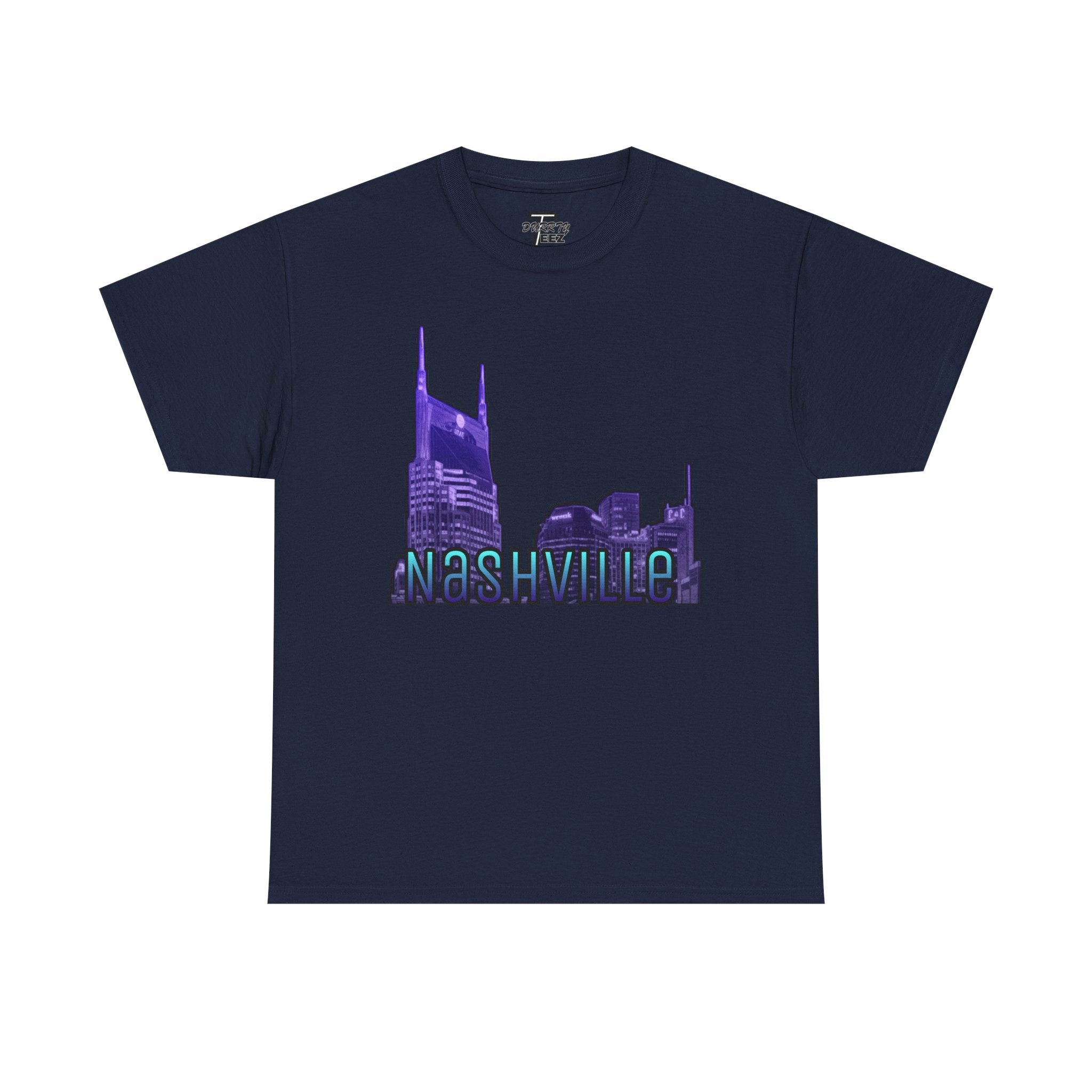 "Nashville Skyline" - Nashville Tennessee Graphic Tee