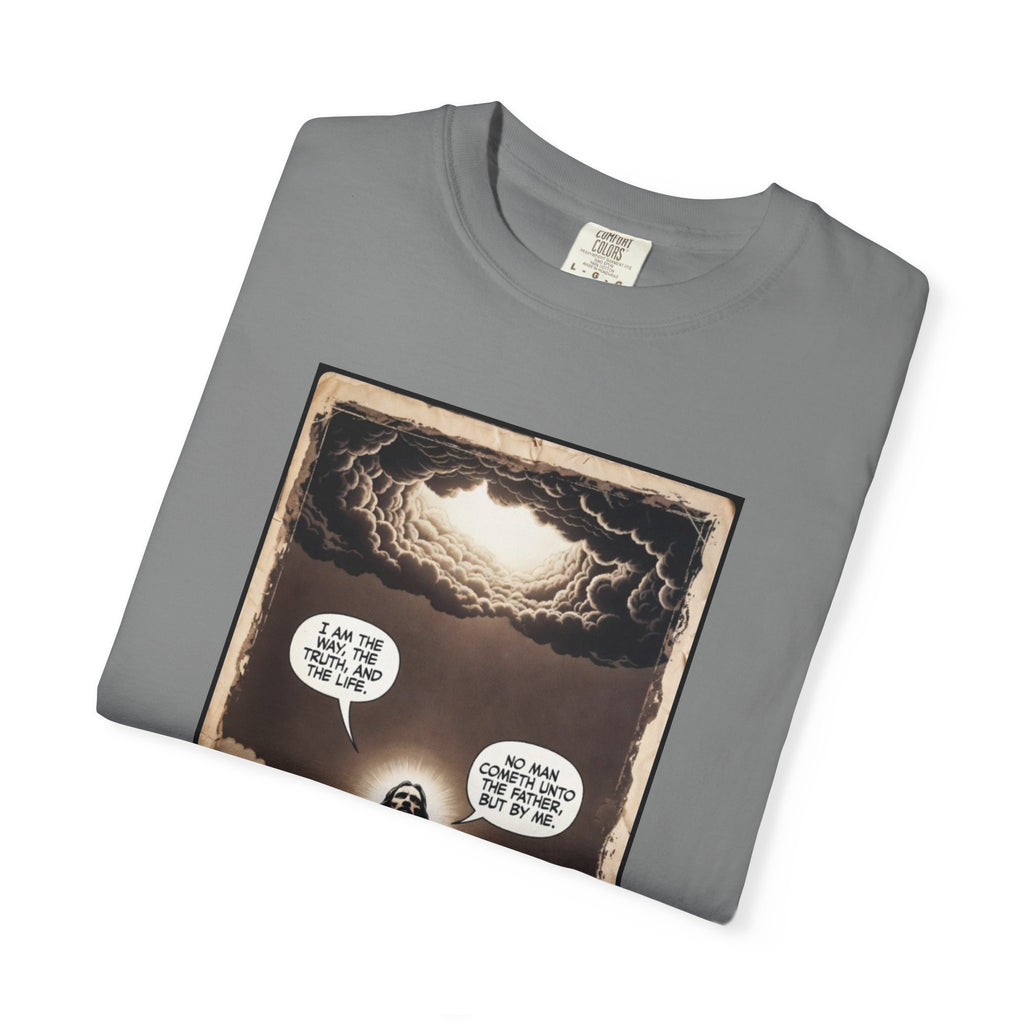 Jesus Comic Panel "I Am The Way" Graphic Tee