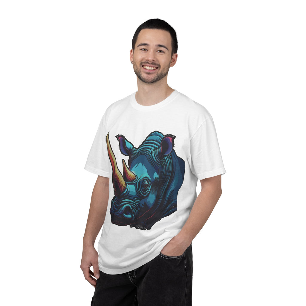 "Rhino Head" Graphic T-Shirt — Bold Animal