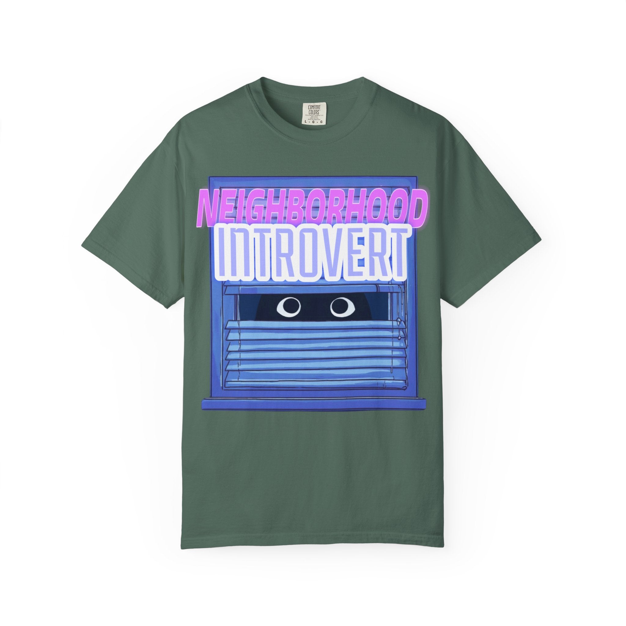 "Neighborhood Introvert" Graphic Tee V2
