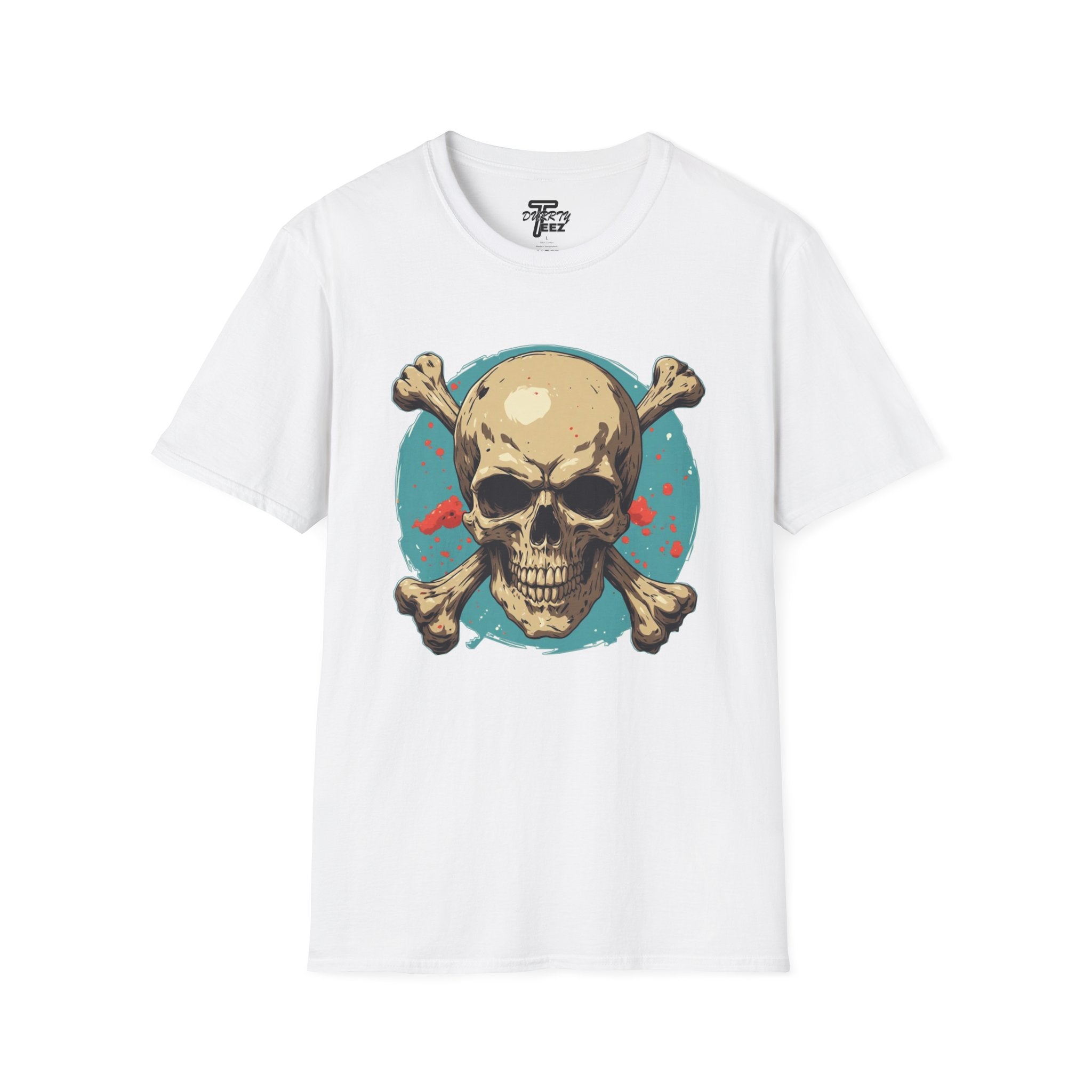 "Skull & Crossbones" Retro Pirate Skull Graphic Tee