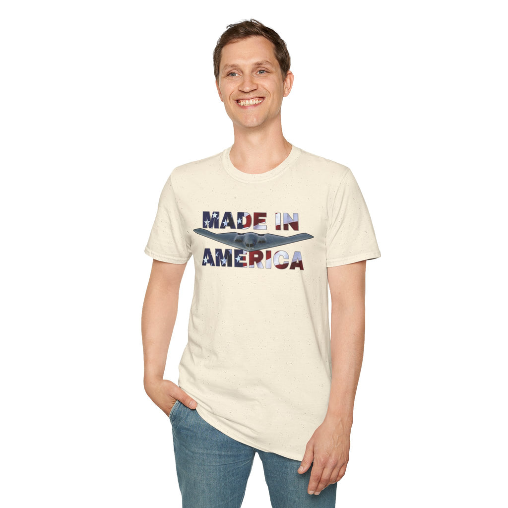 "Made In America" B2 Bomber America 250 Graphic Tee