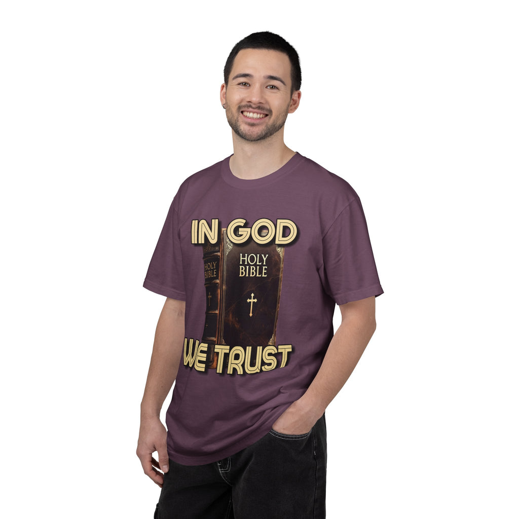 "In God We Trust" Faith Graphic Tee