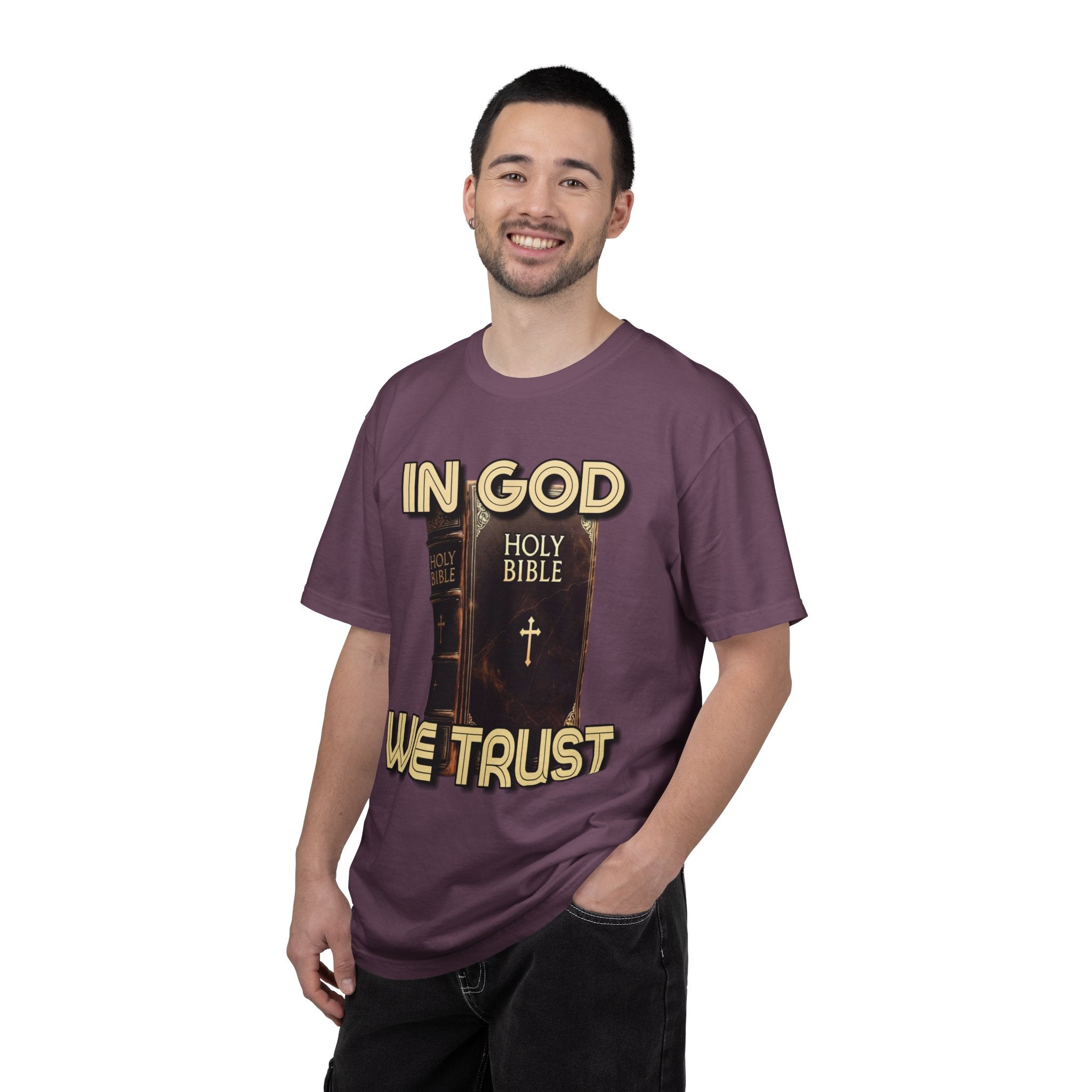 "In God We Trust" Faith Graphic Tee