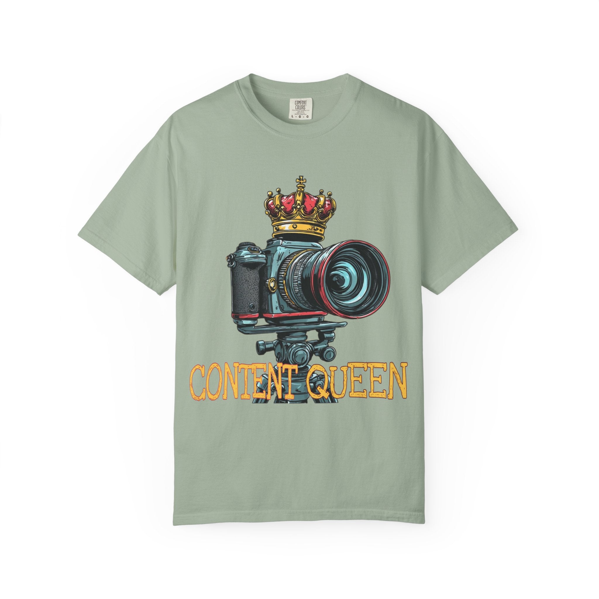"Content Queen" Camera Graphic Tee